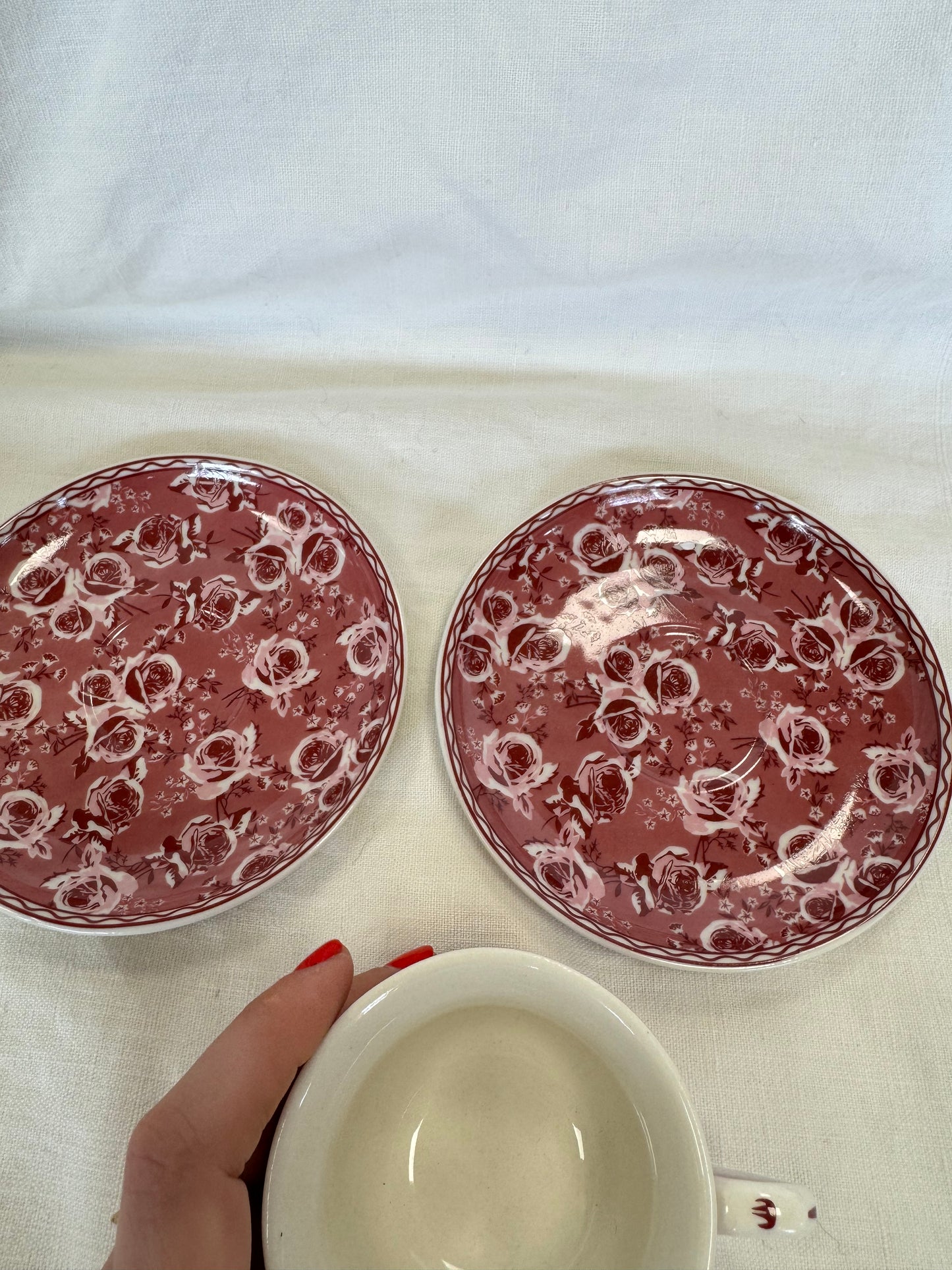 Tasses en porcelaine