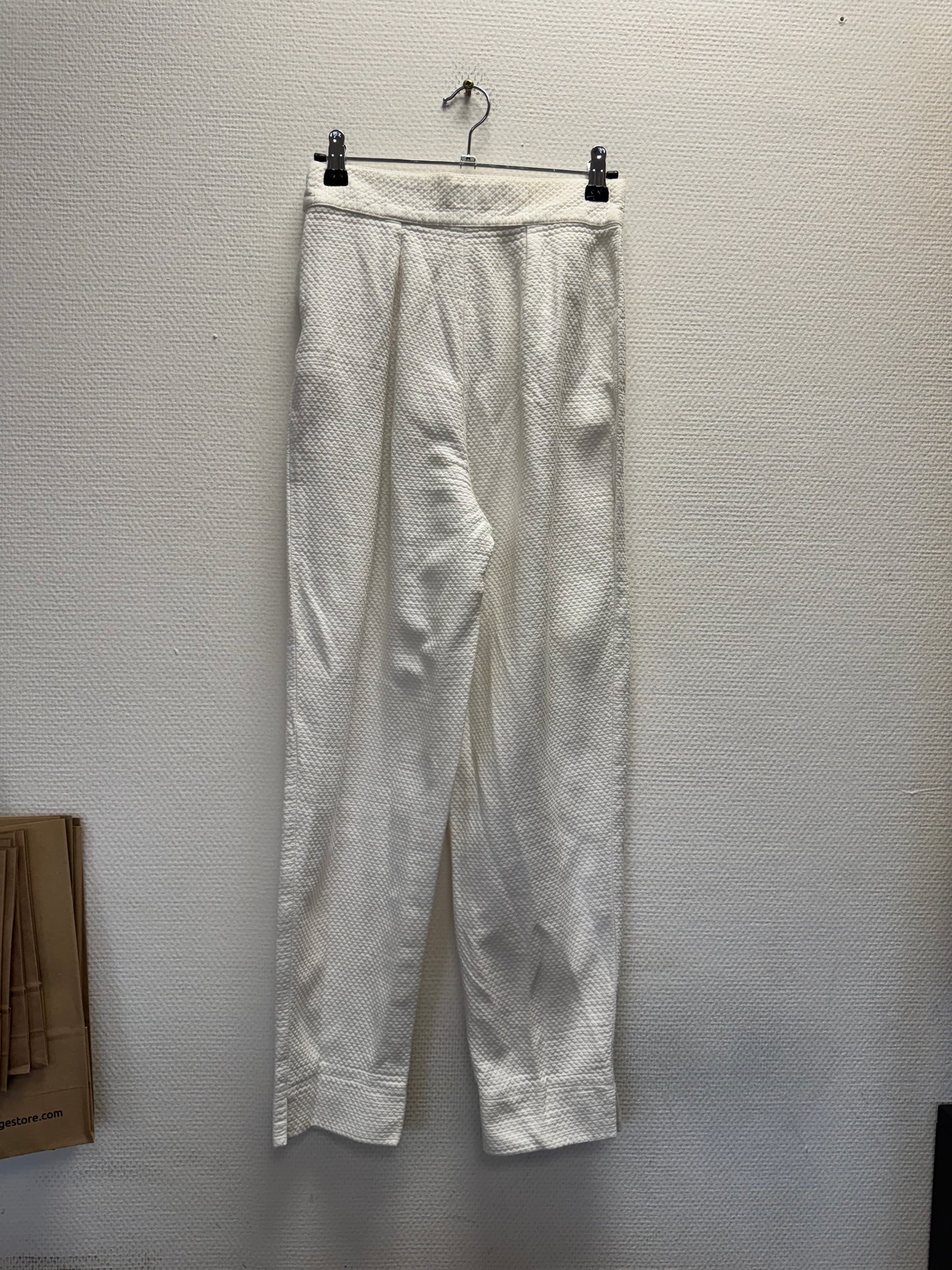 Pantalon blanc 80s