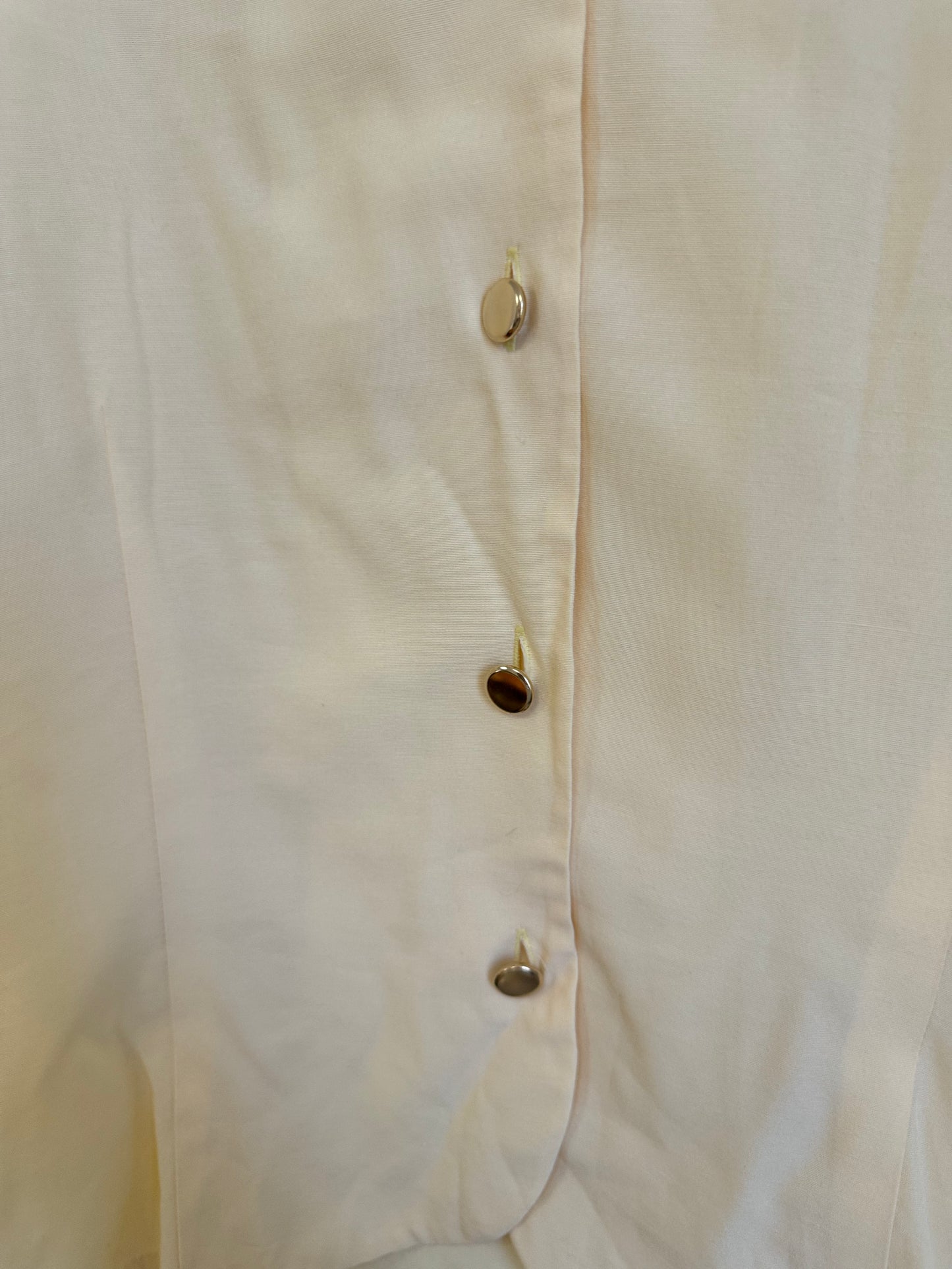 Chemise jaune 80s