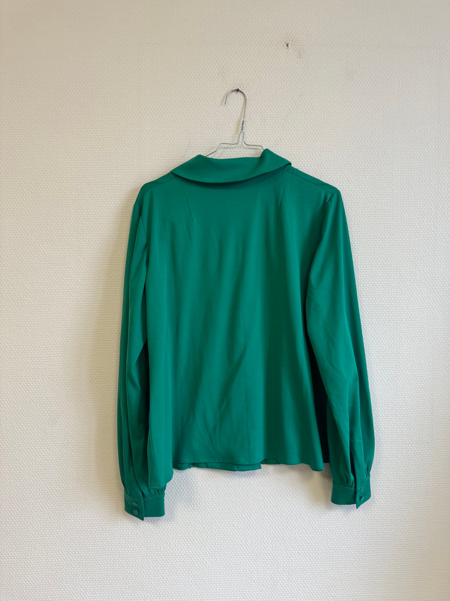 Chemise verte 80s