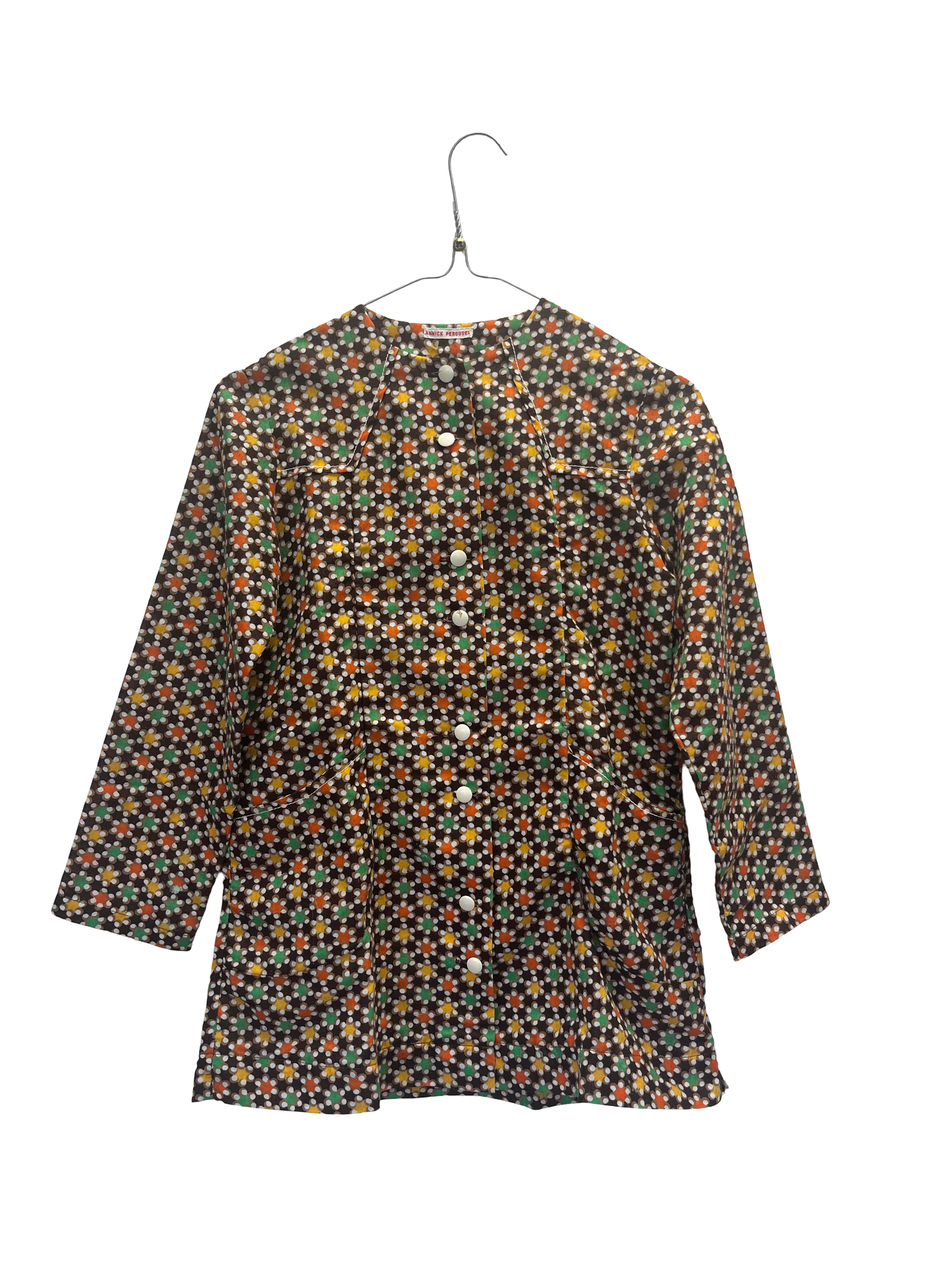 Chemise à motifs 70s