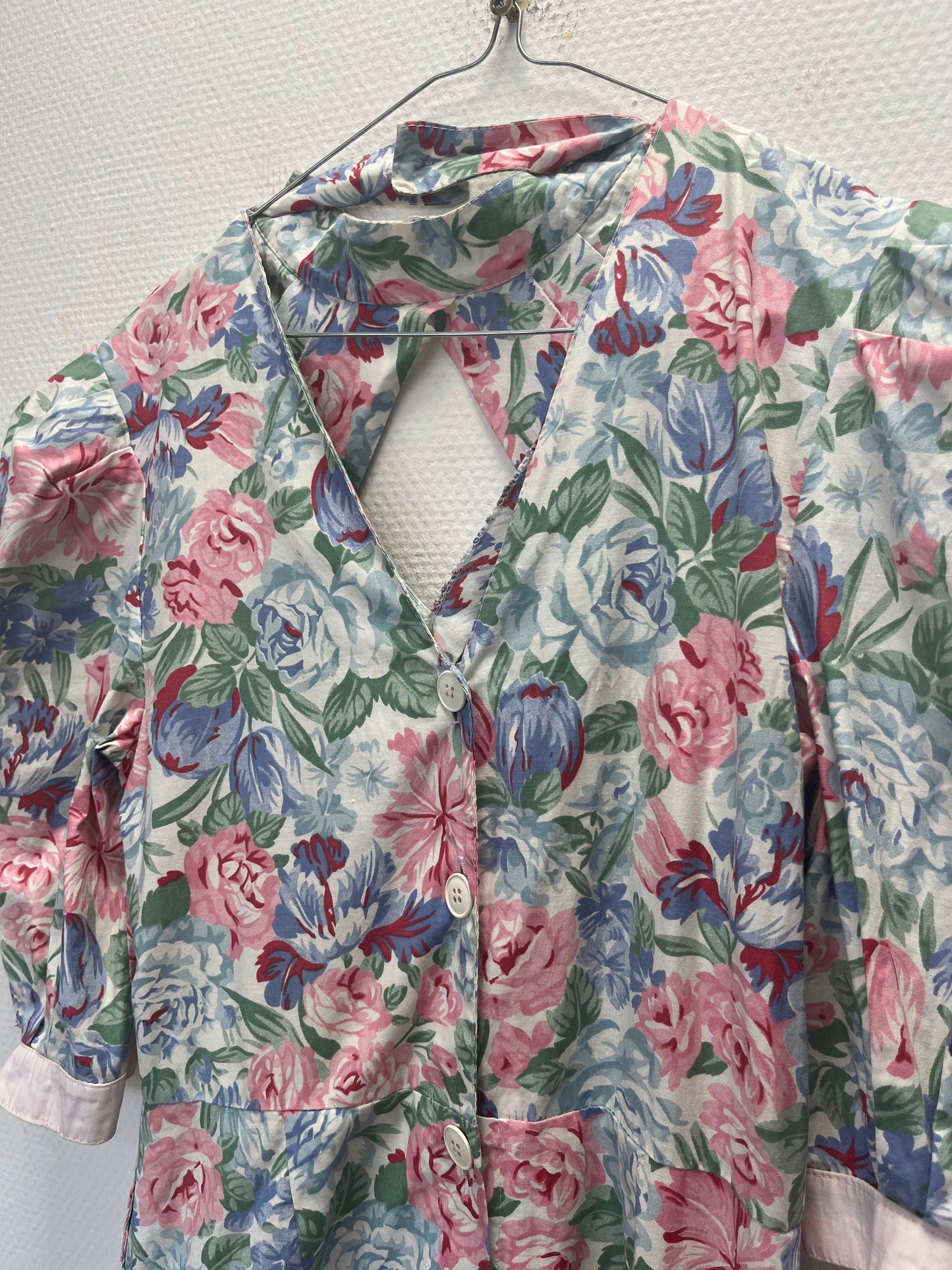 Robe à fleurs 80s