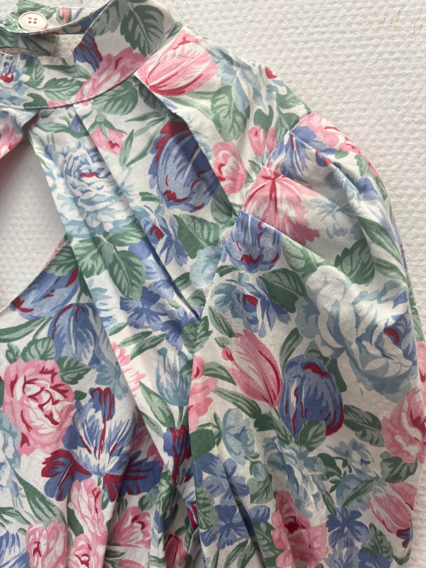 Robe à fleurs 80s