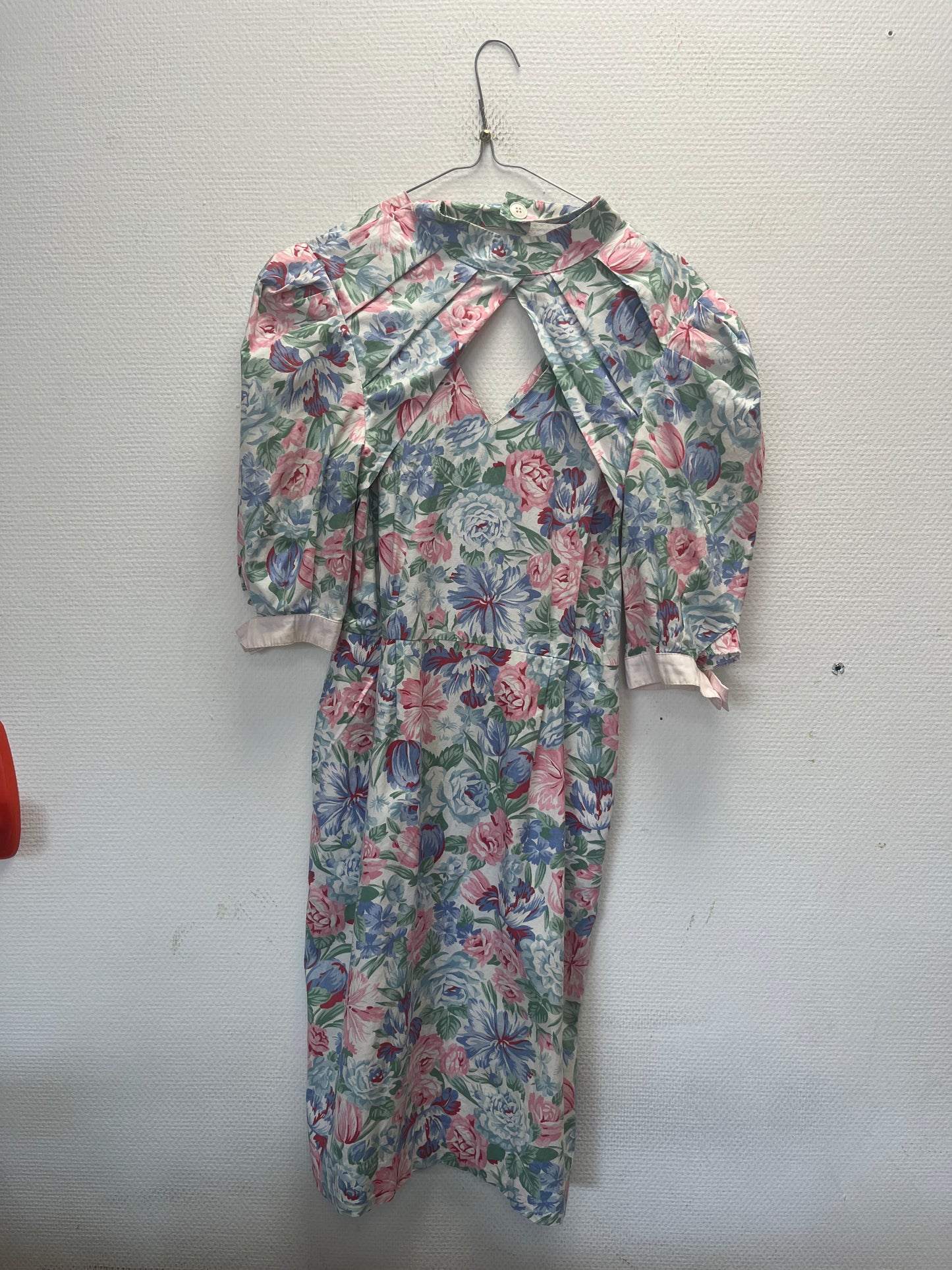 Robe à fleurs 80s