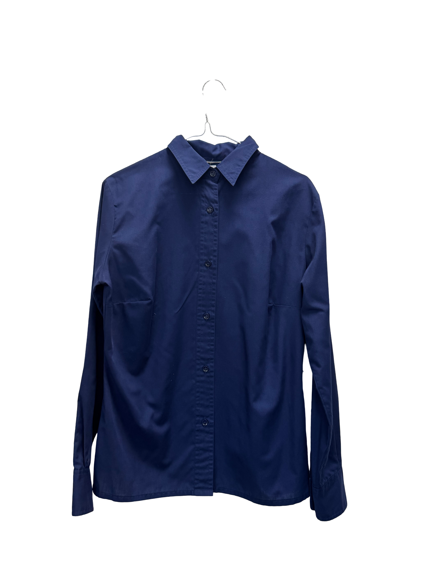 Chemise uni bleu marine