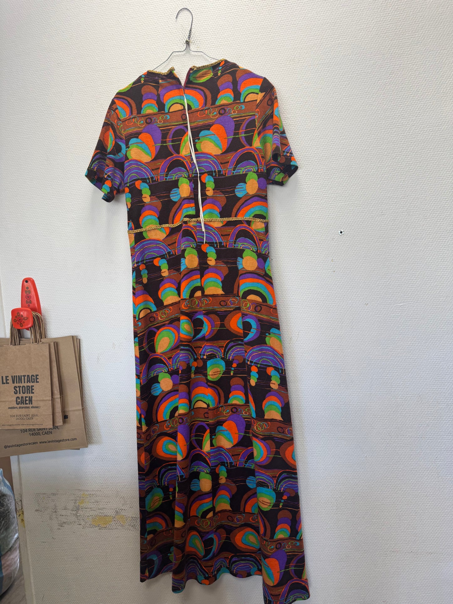 Robe longue 70s