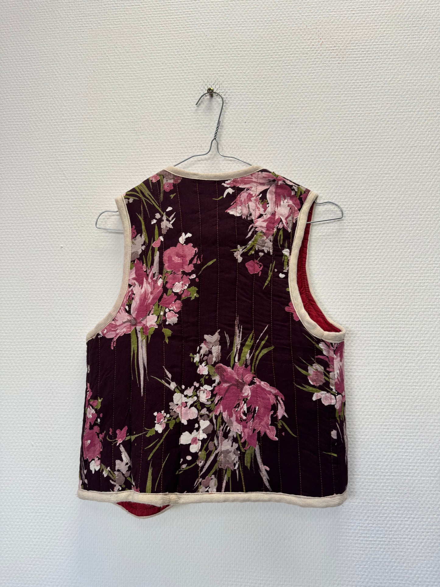 Veston à fleurs 70s