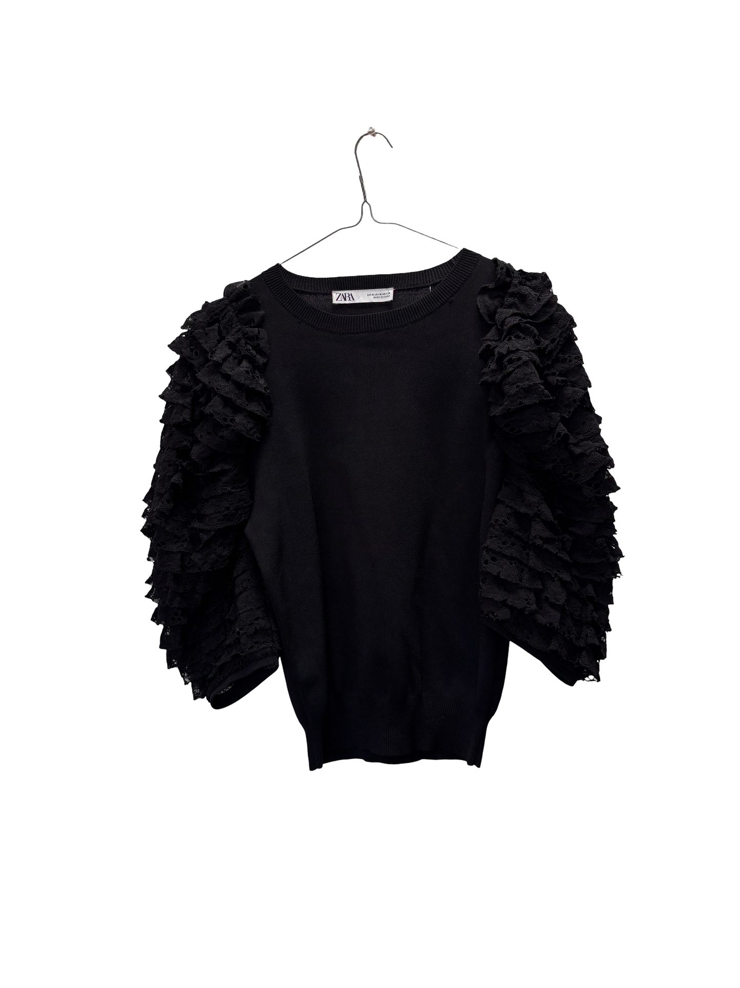 Pull manche bouffante Zara