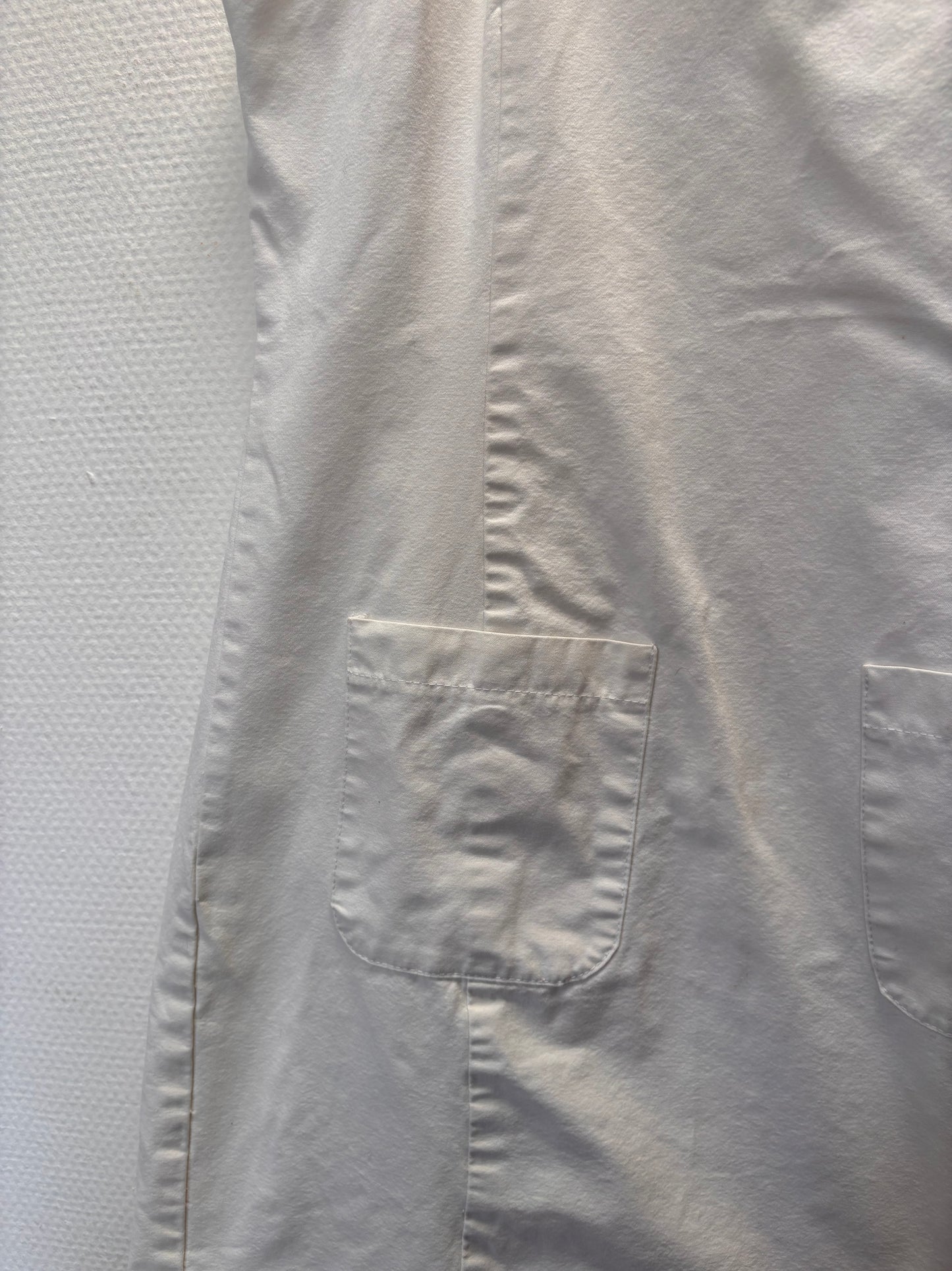 Robe courte blanche