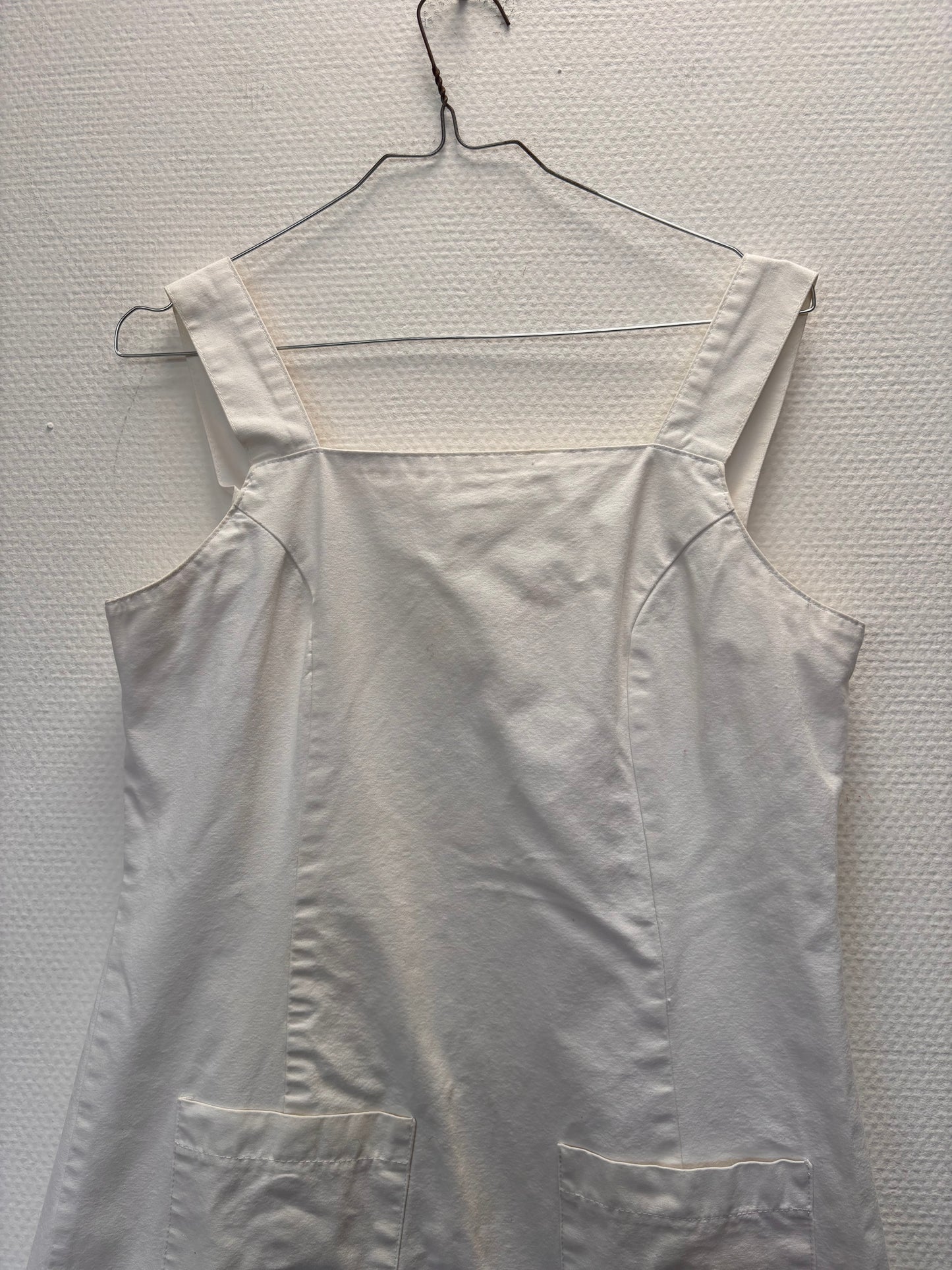 Robe courte blanche