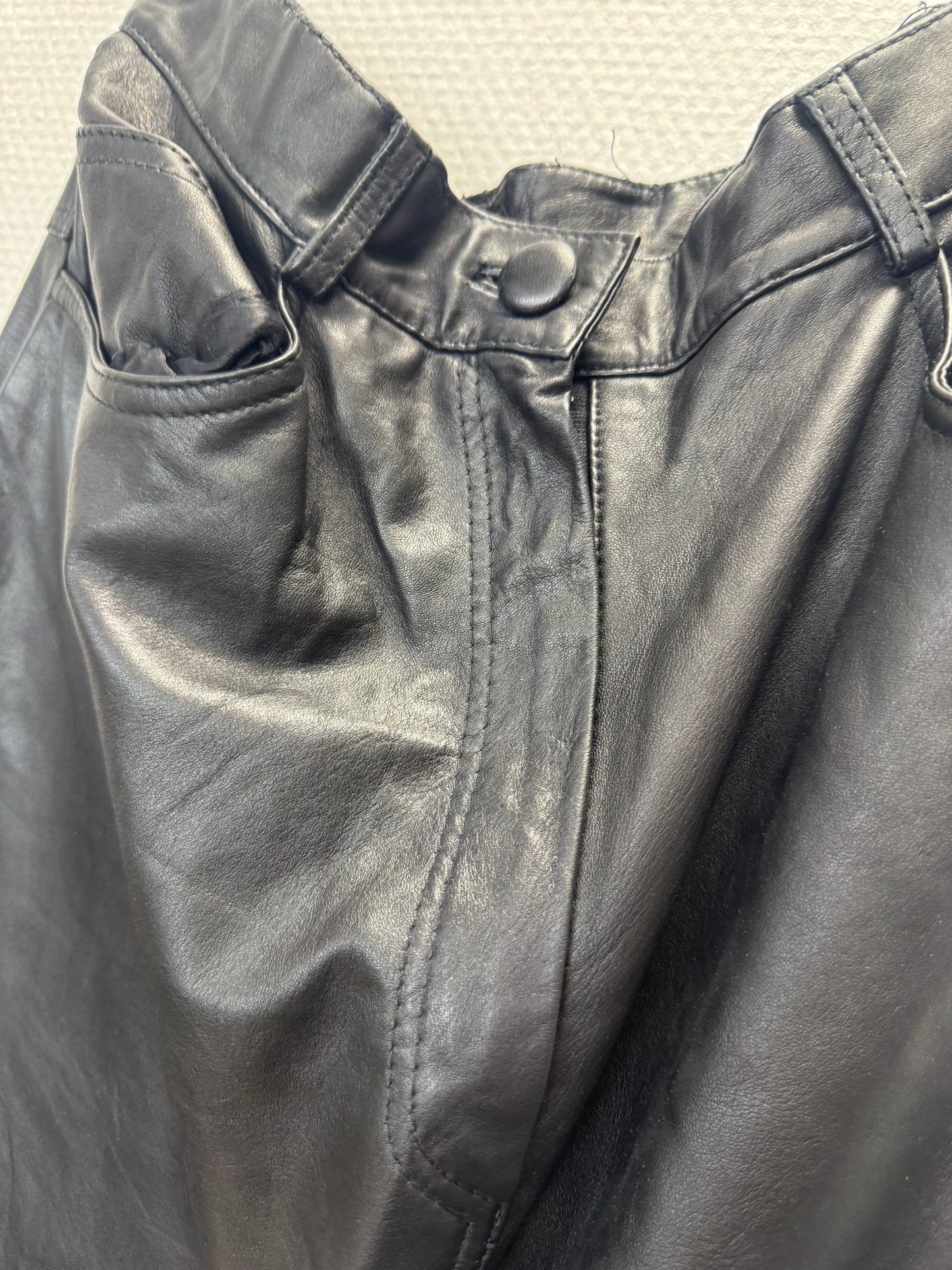 Pantalon en cuir