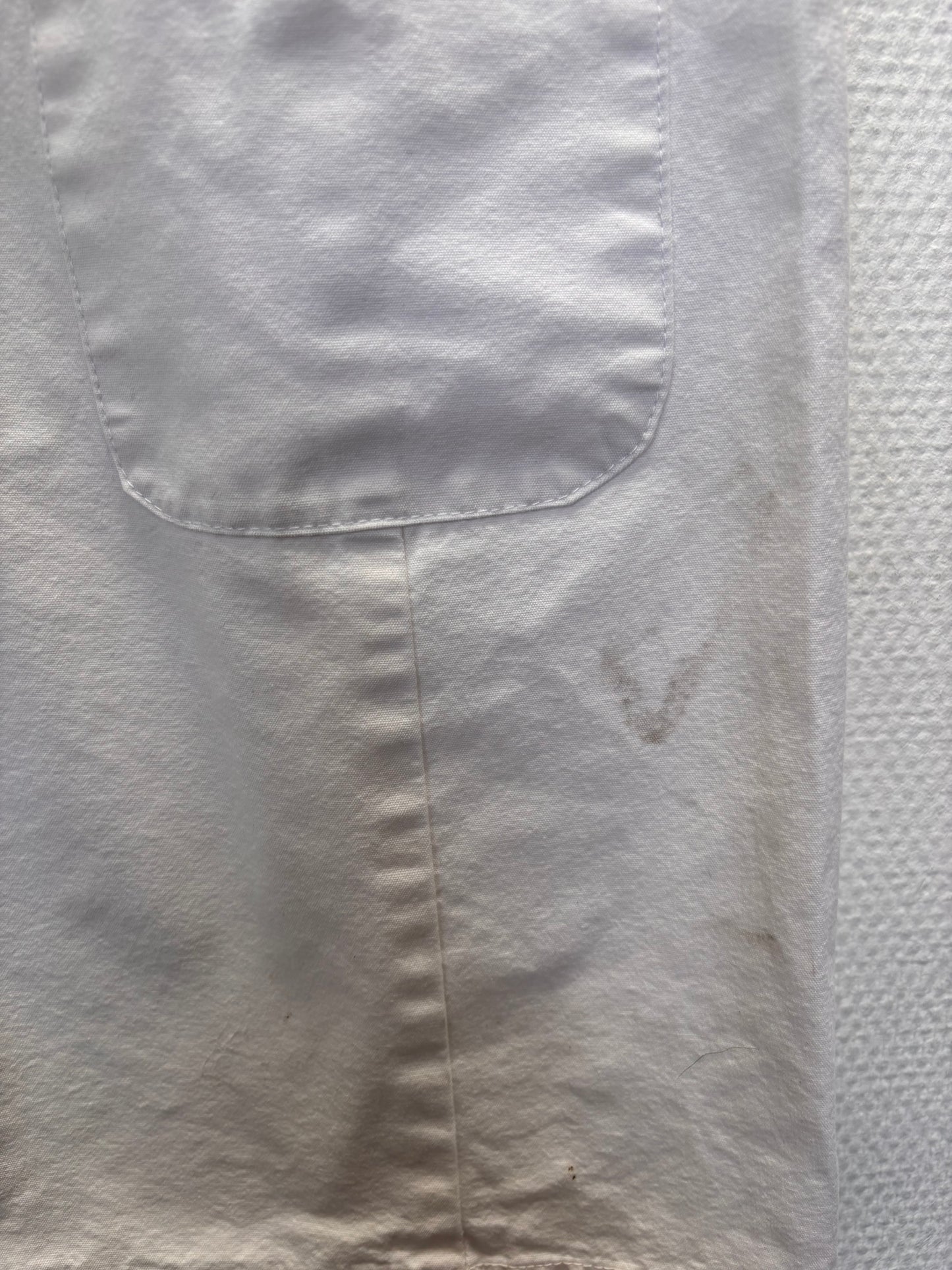 Robe courte blanche
