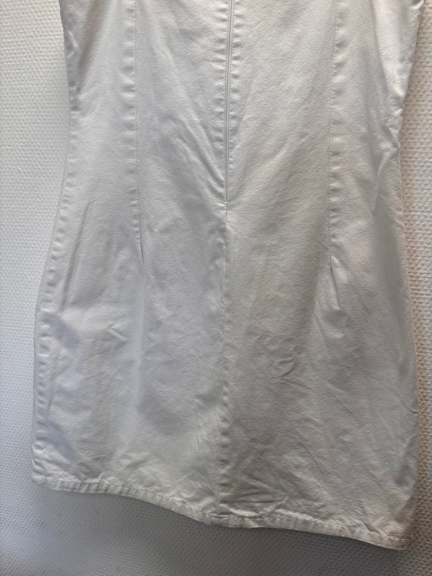 Robe courte blanche