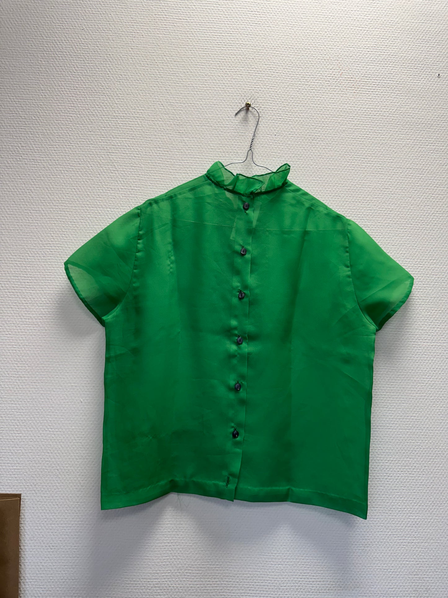 Chemise verte 60s