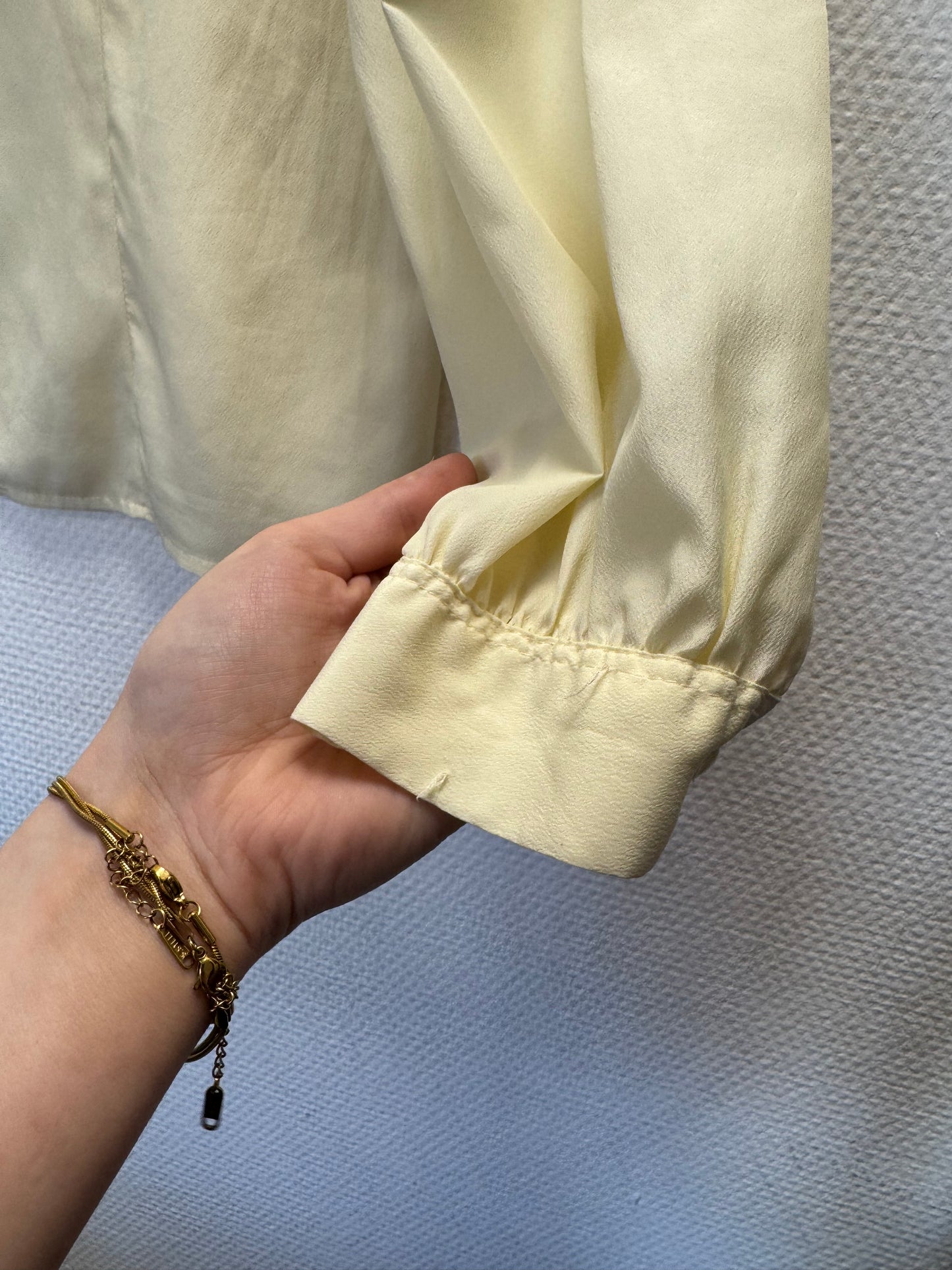 Chemise jaune