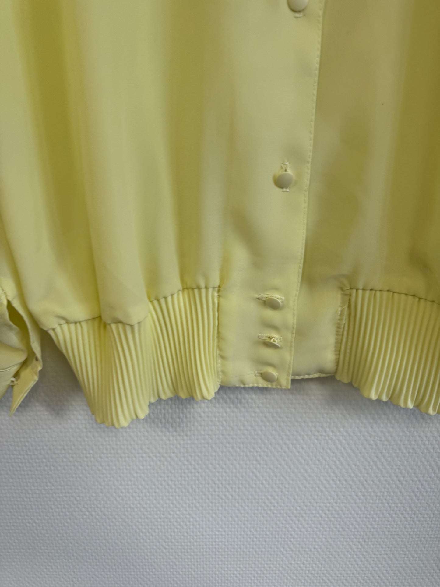 Chemise jaune 80s
