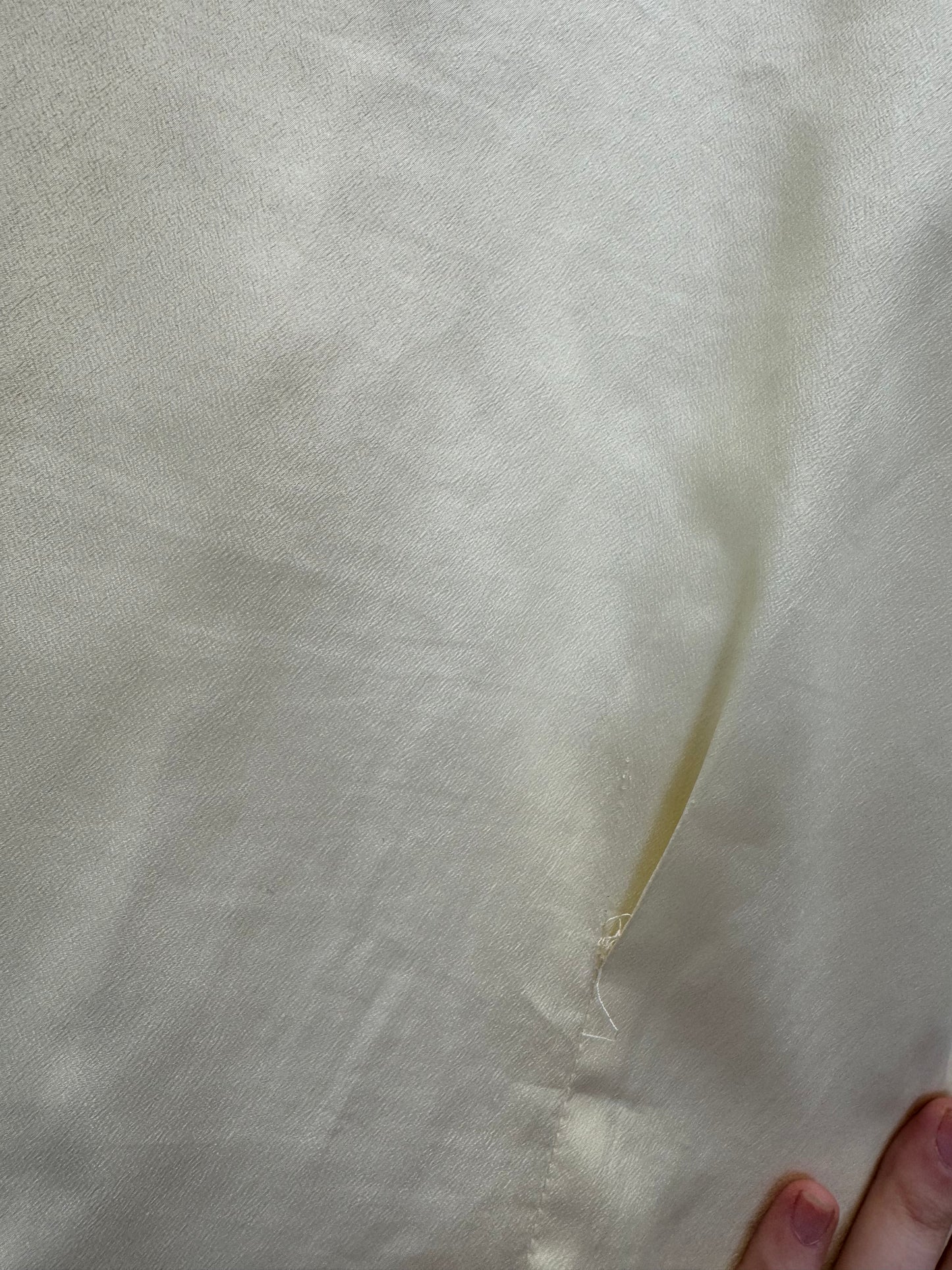 Chemise jaune