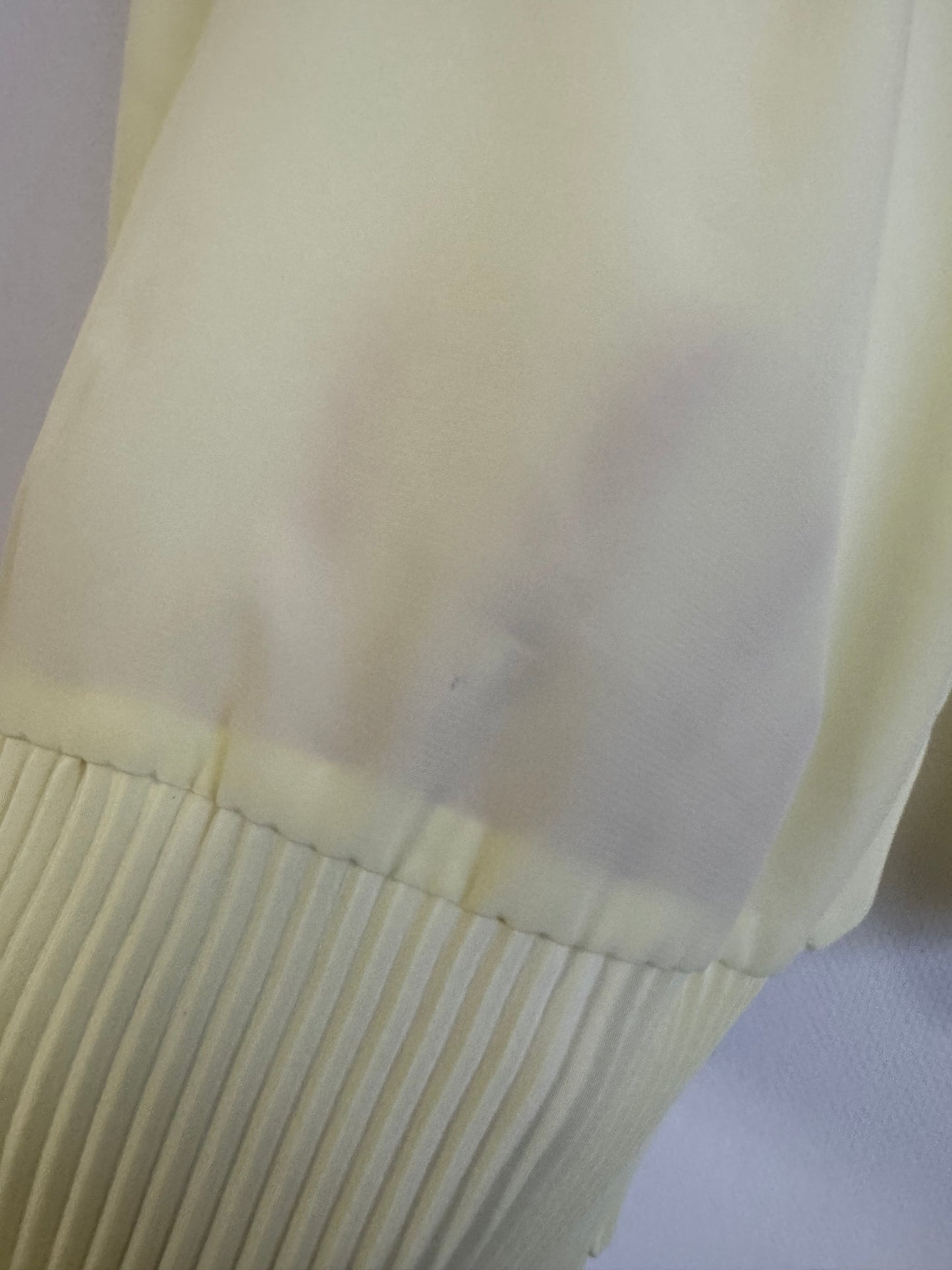 Chemise jaune 80s