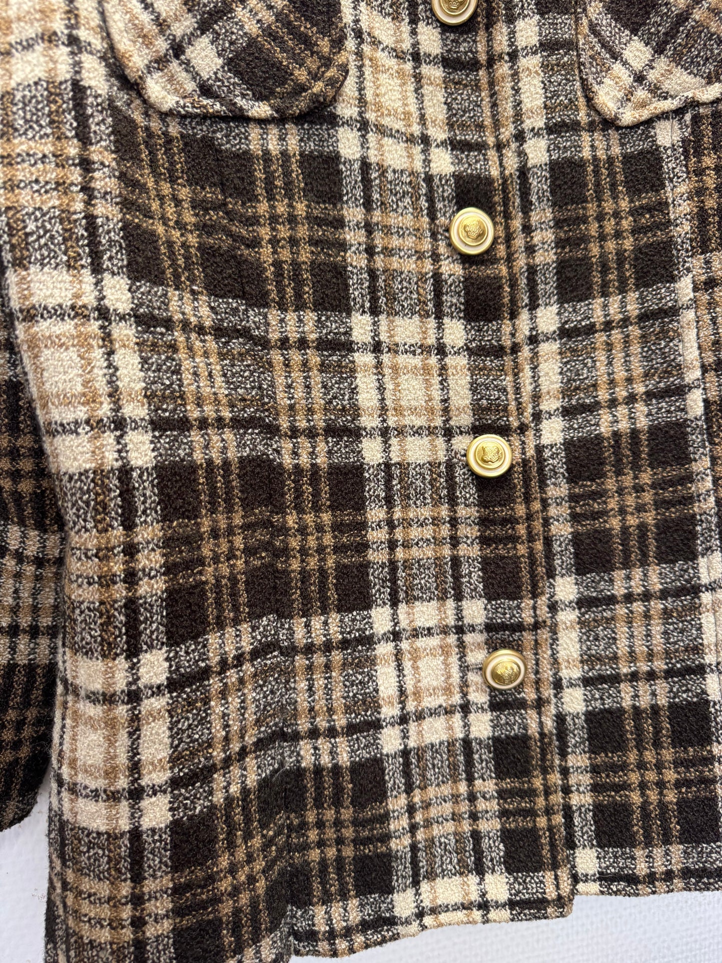 Veste à carreaux