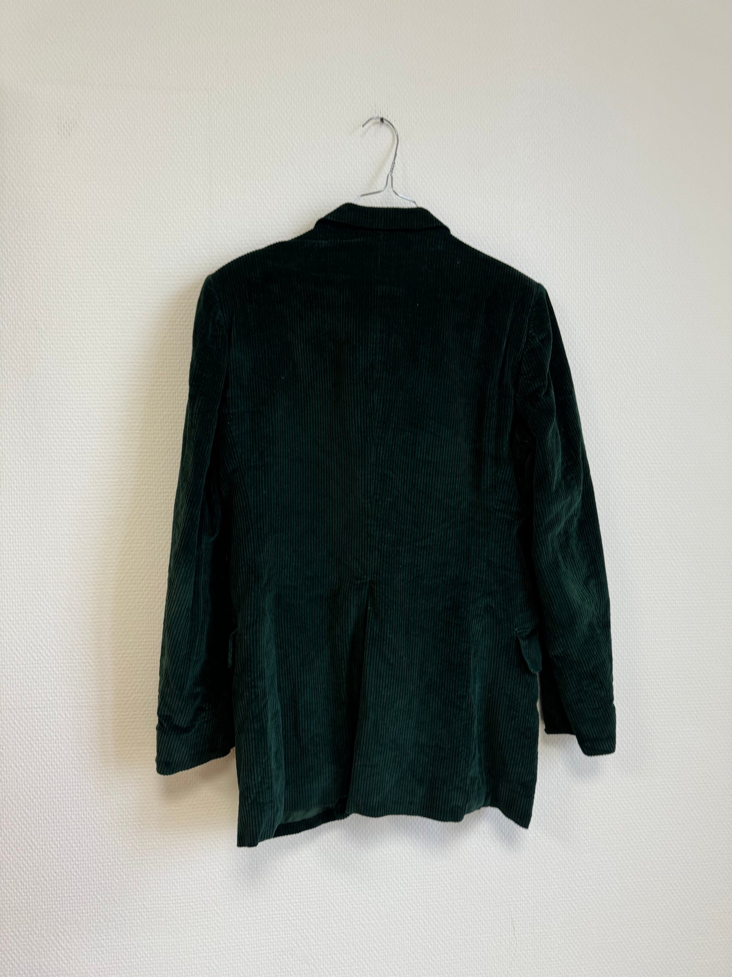 Veste en velours vert
