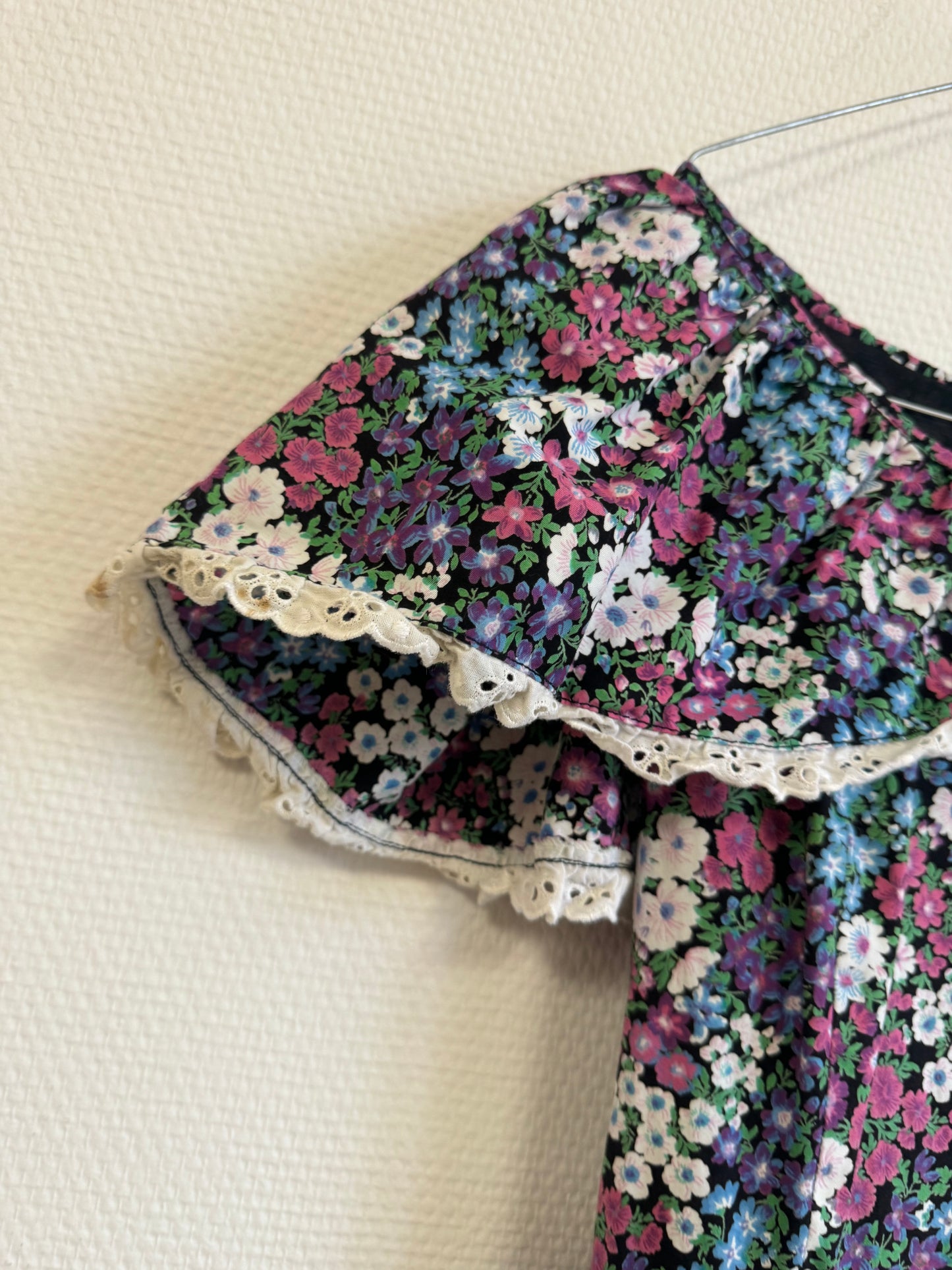 Robe à fleurs 70s