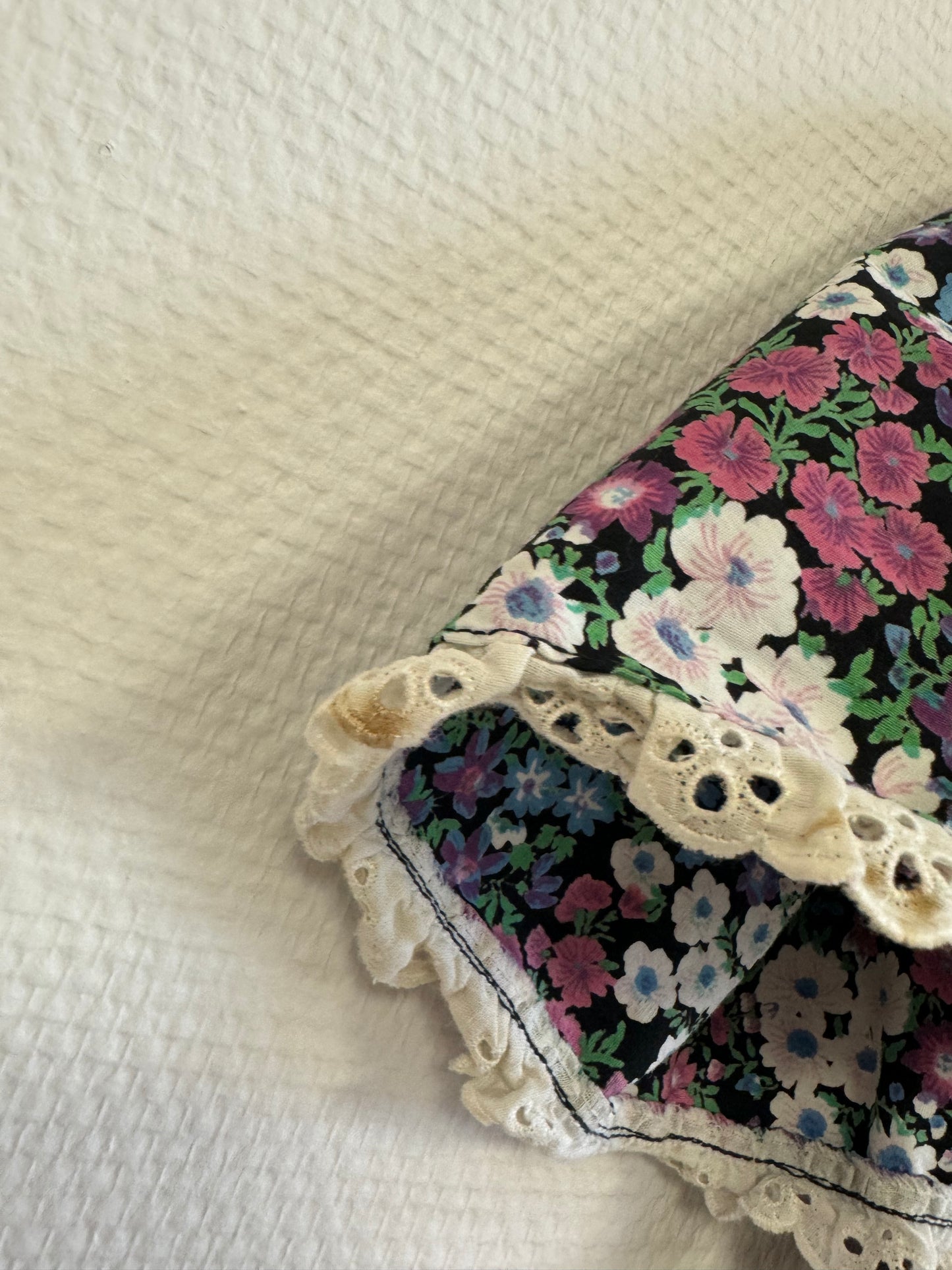Robe à fleurs 70s