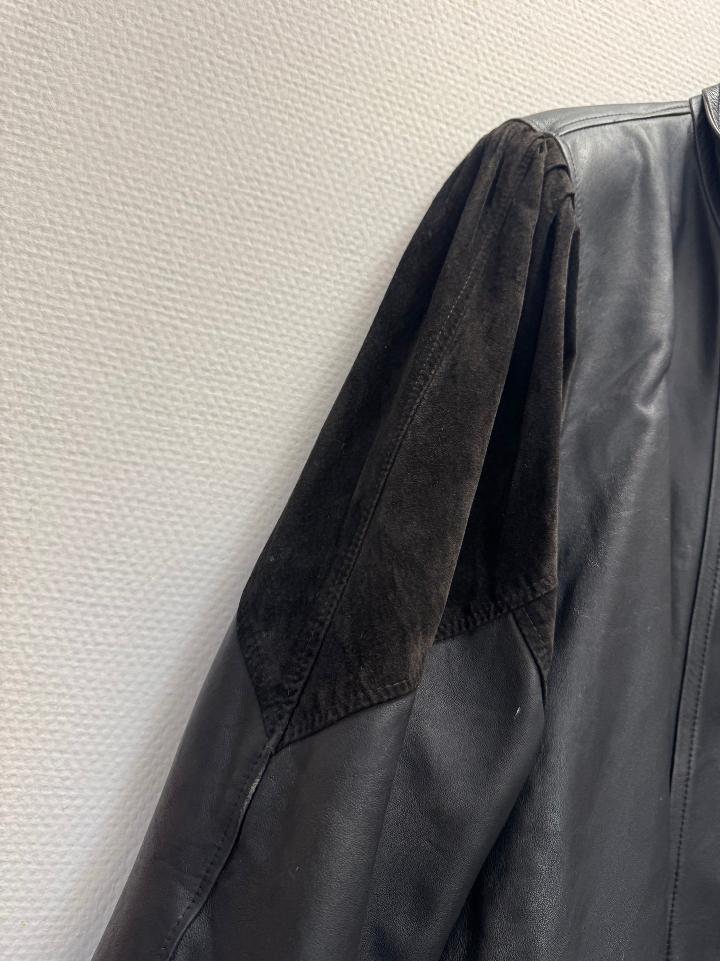 Blouson en cuir 80s