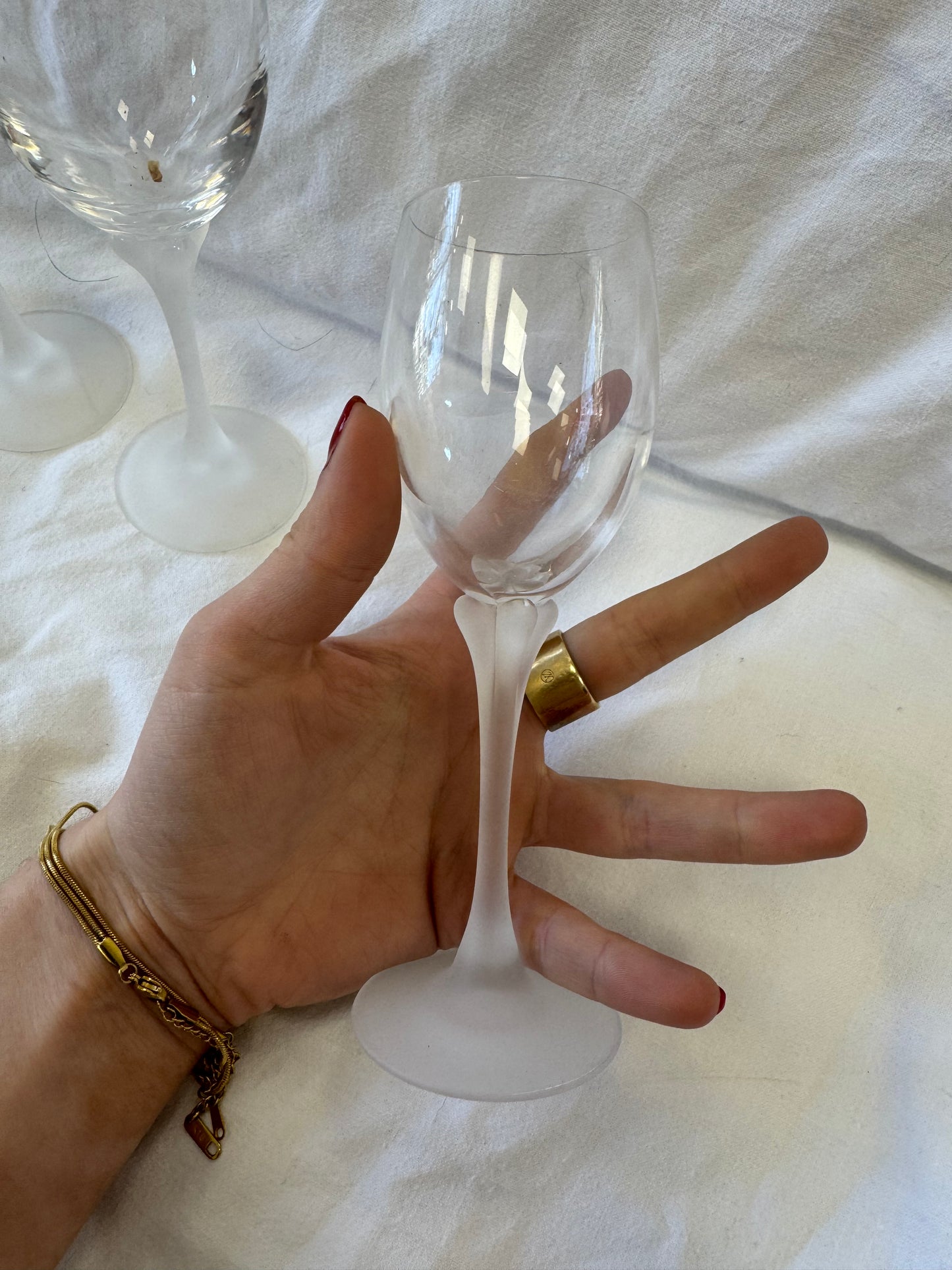 Verres en cristal