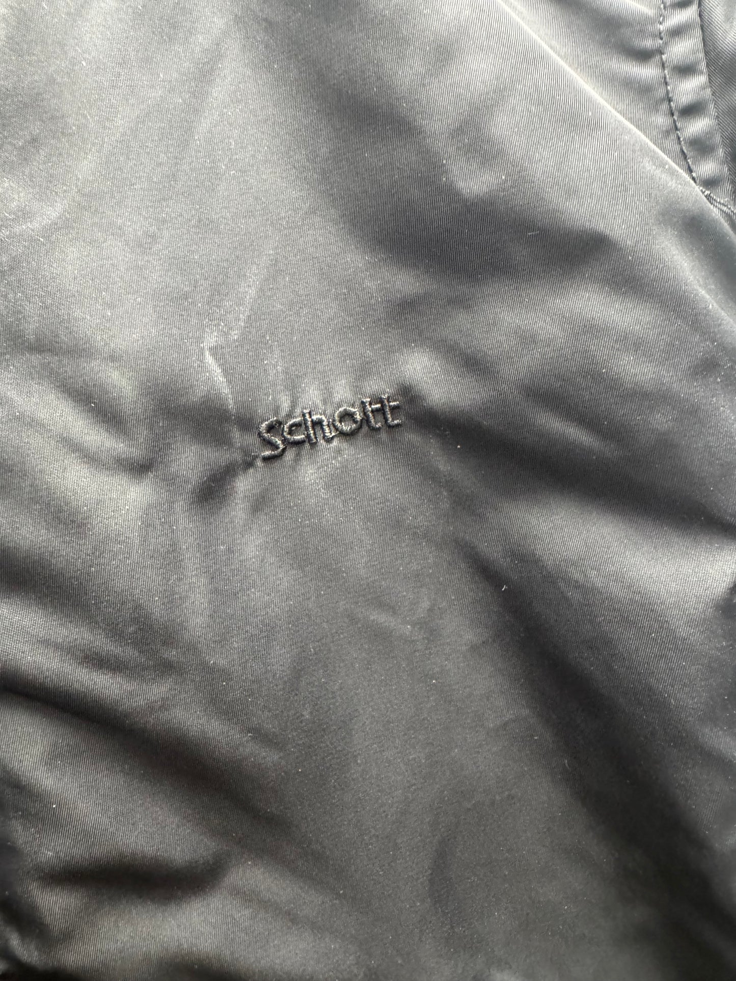 Blouson noir Schott