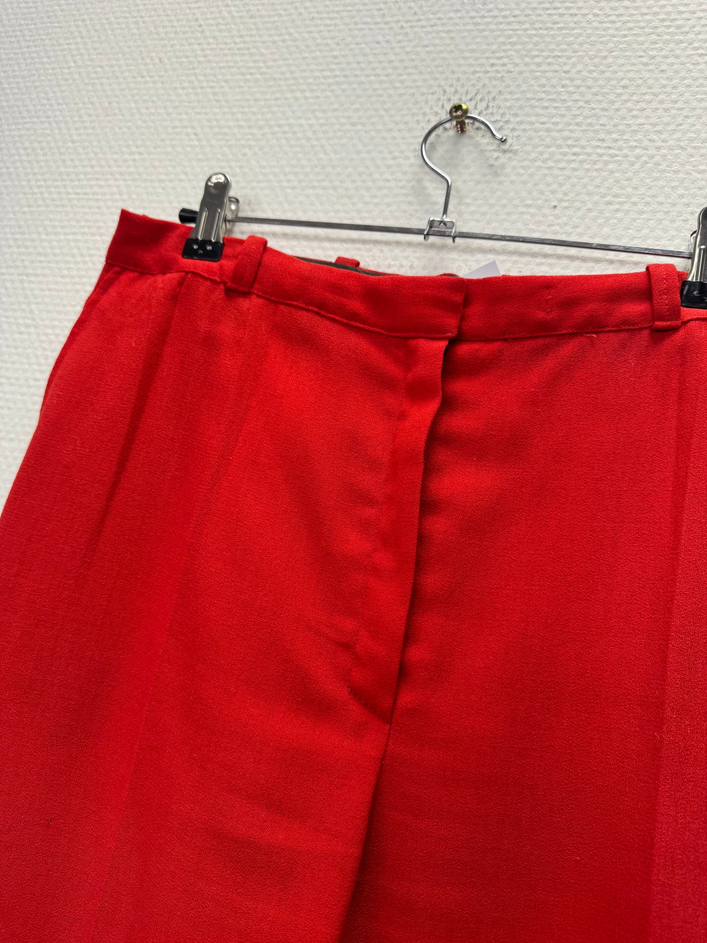 Pantalon de costume rouge