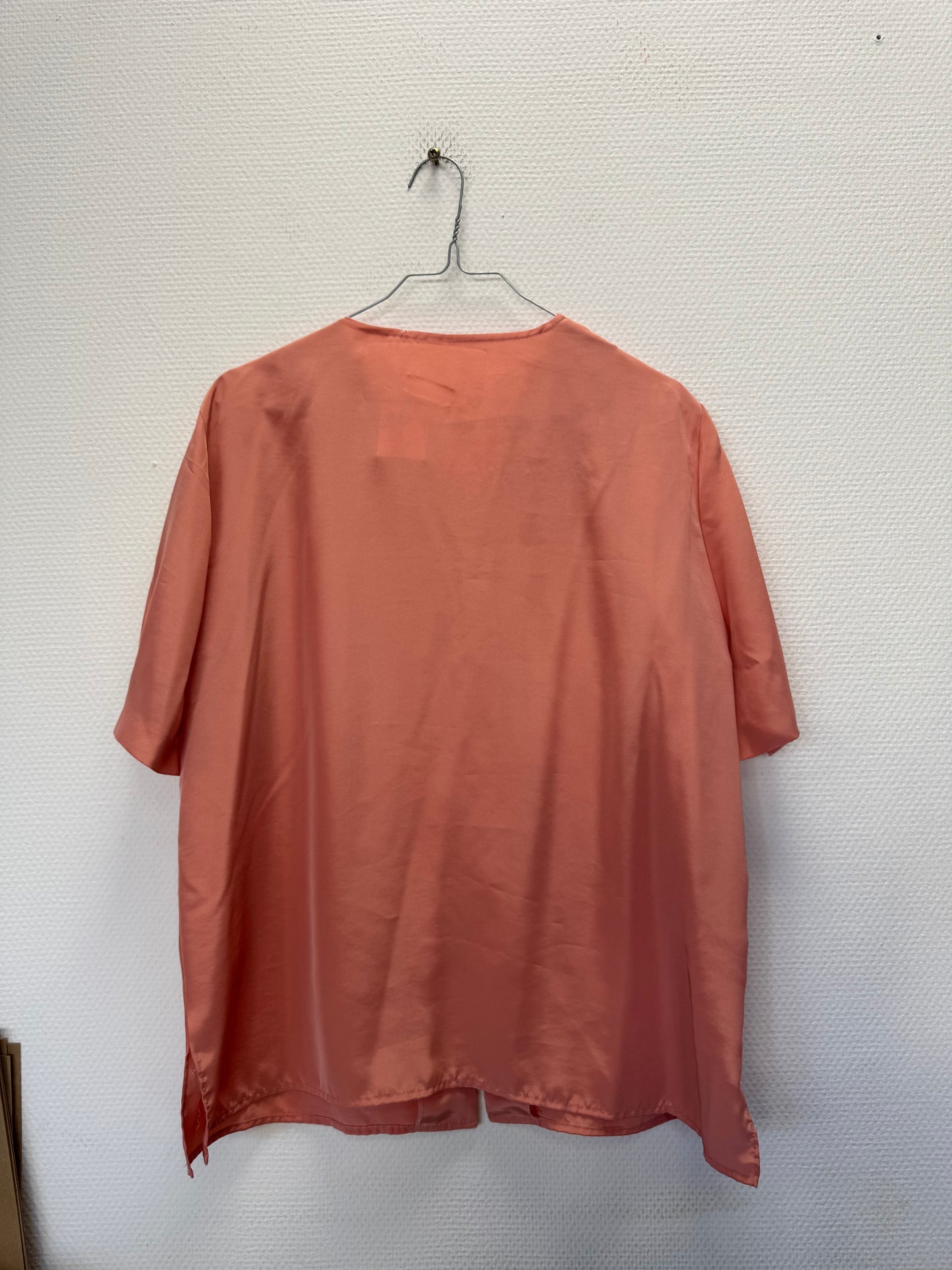 Chemise rose 80s