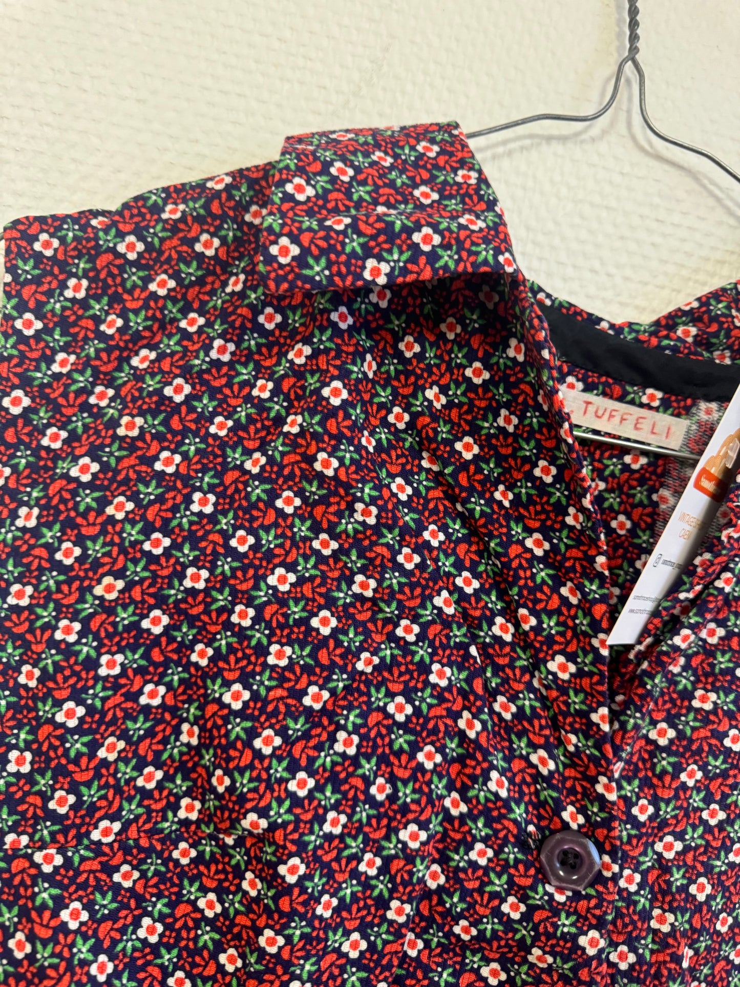 Robe à fleurs 70s