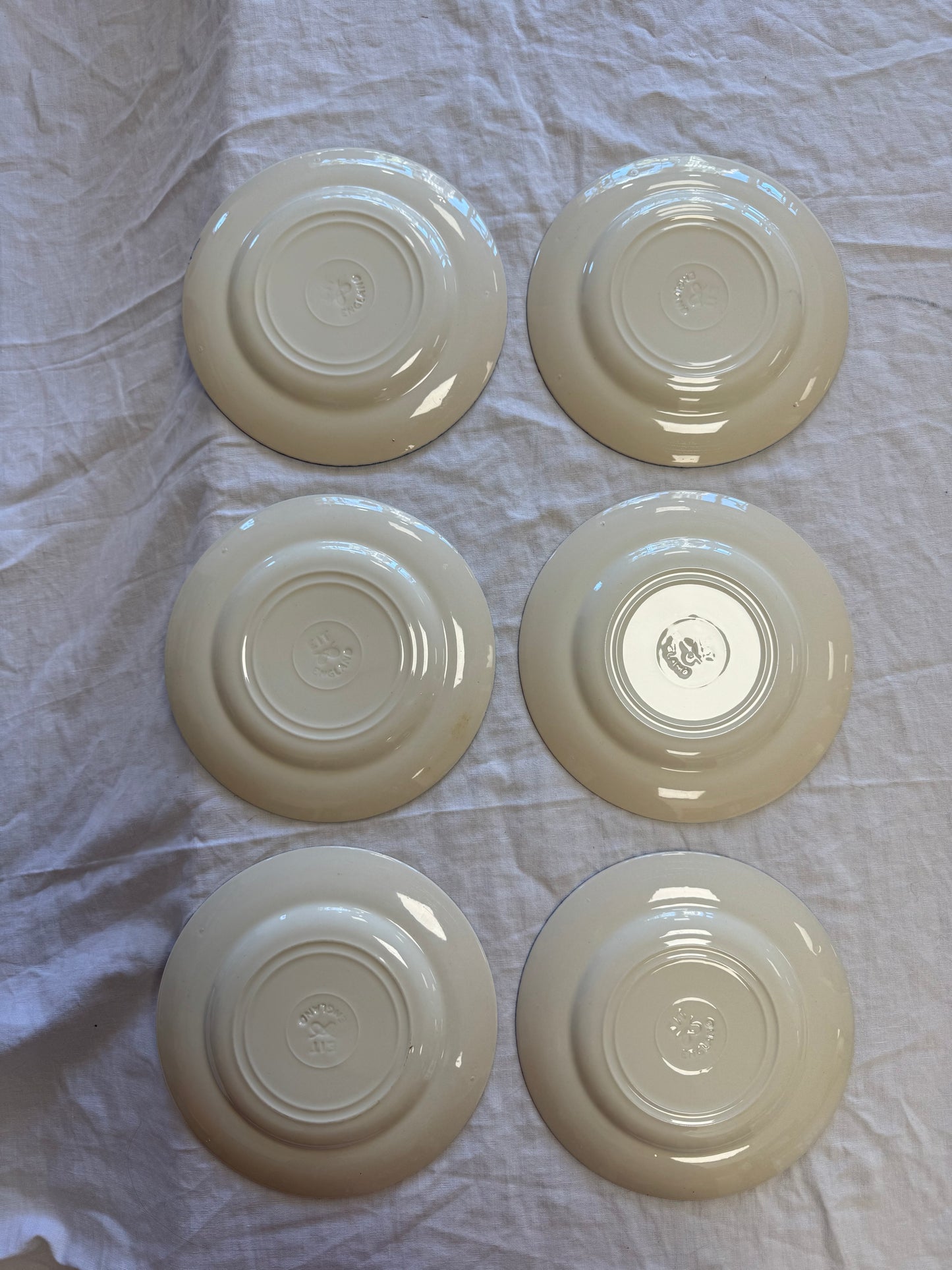 Assiettes à dessert anglaise