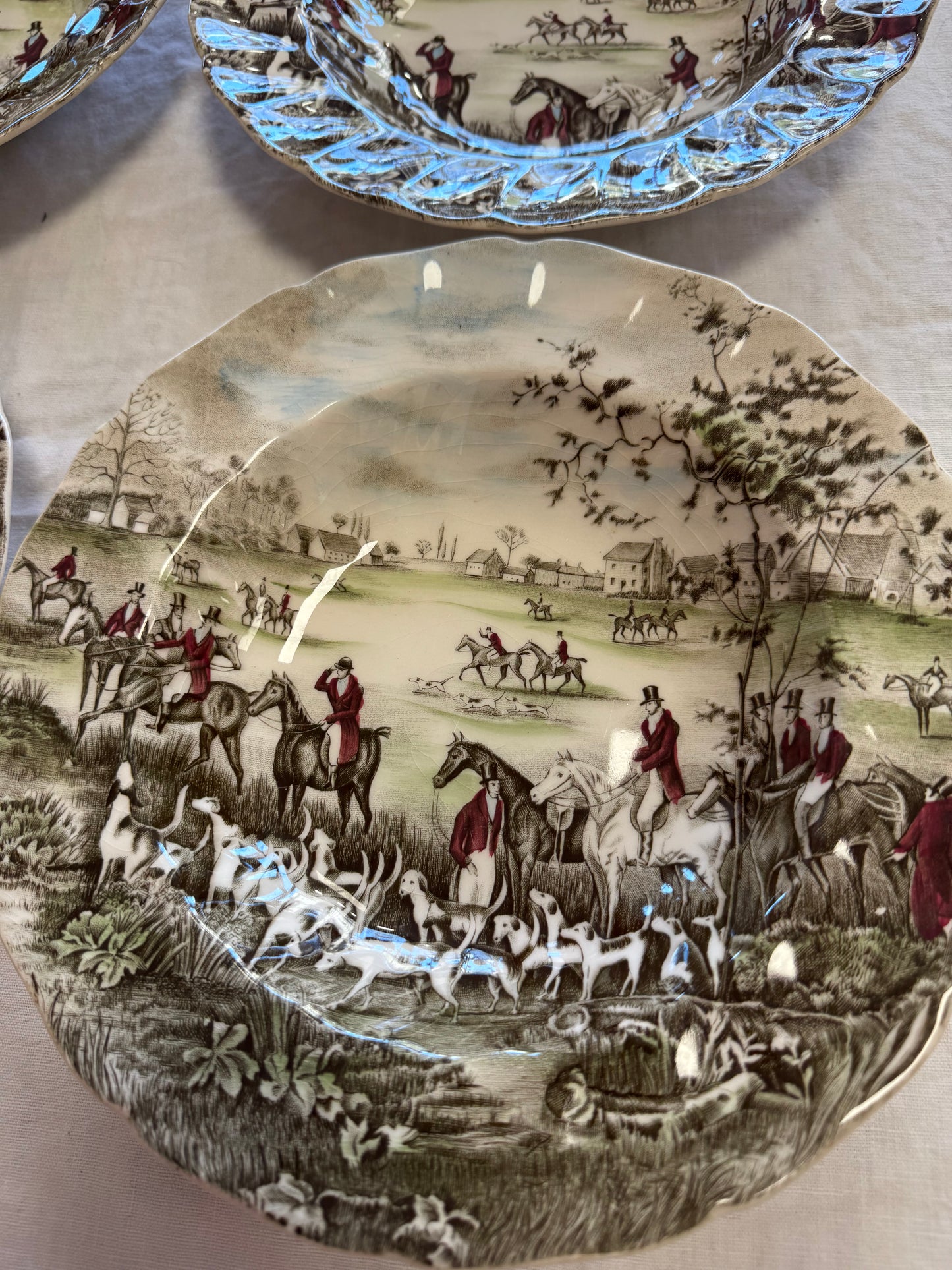 Assiettes creuses anglaise