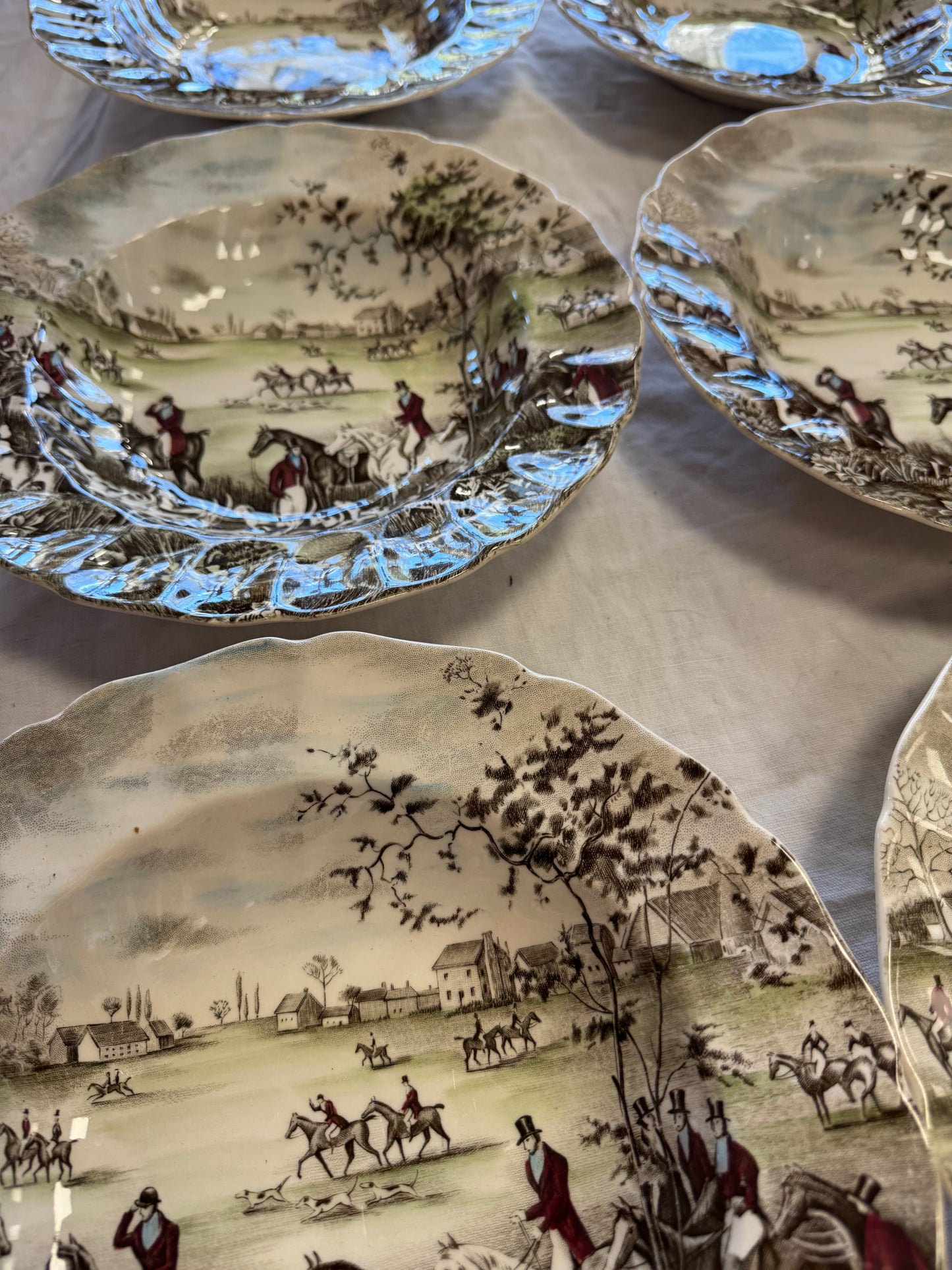 Assiettes creuses anglaise