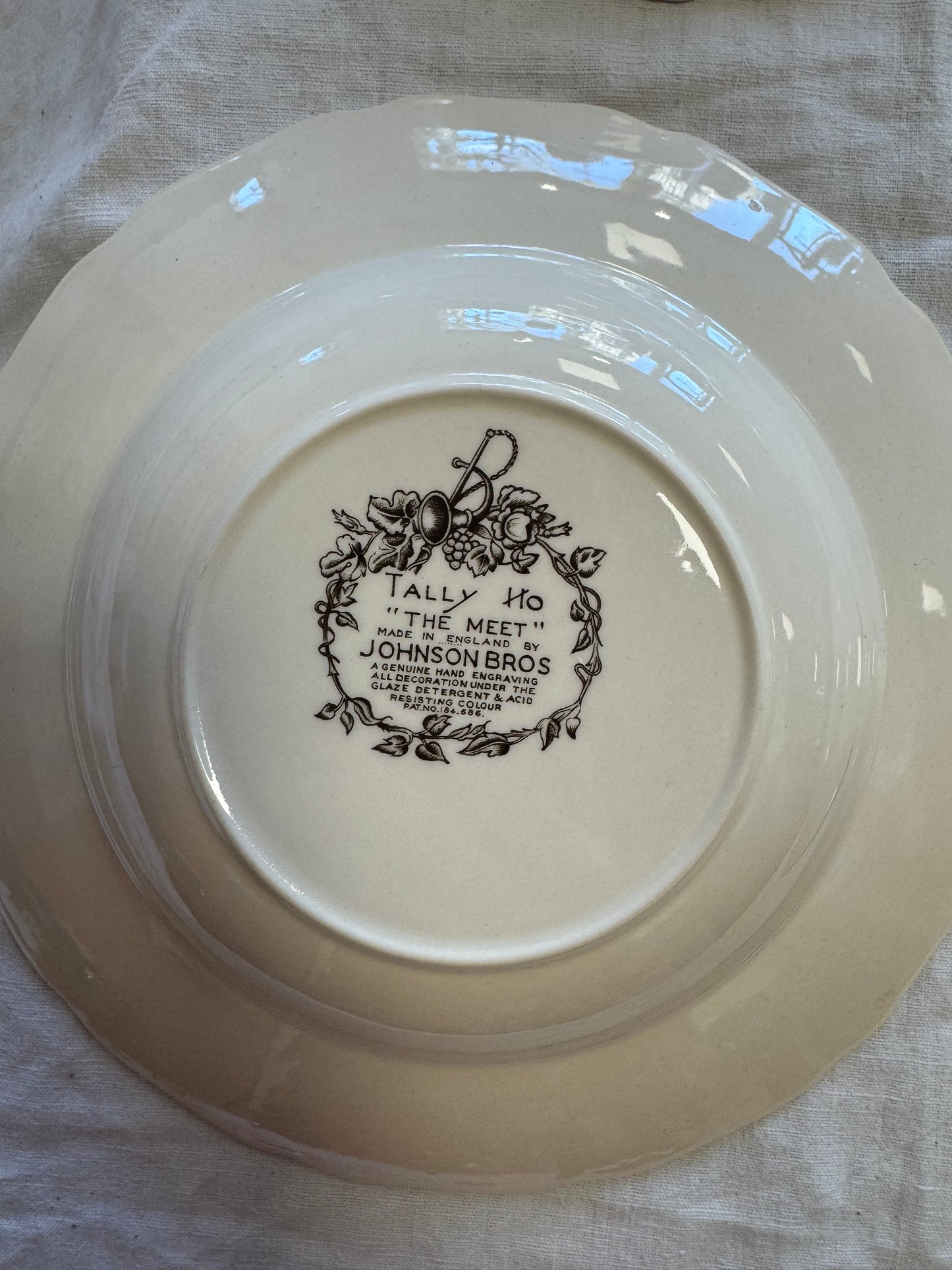 Assiettes creuses anglaise