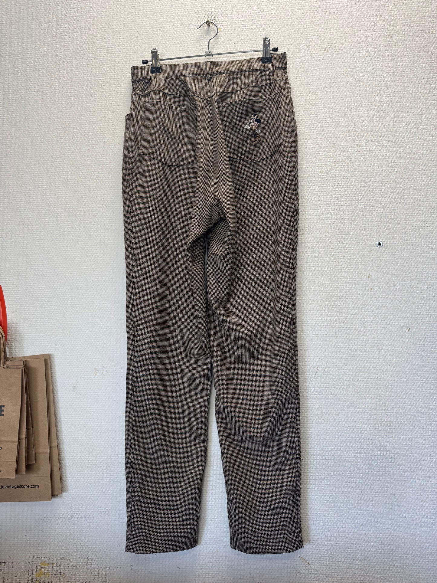 Pantalon pied de poule
