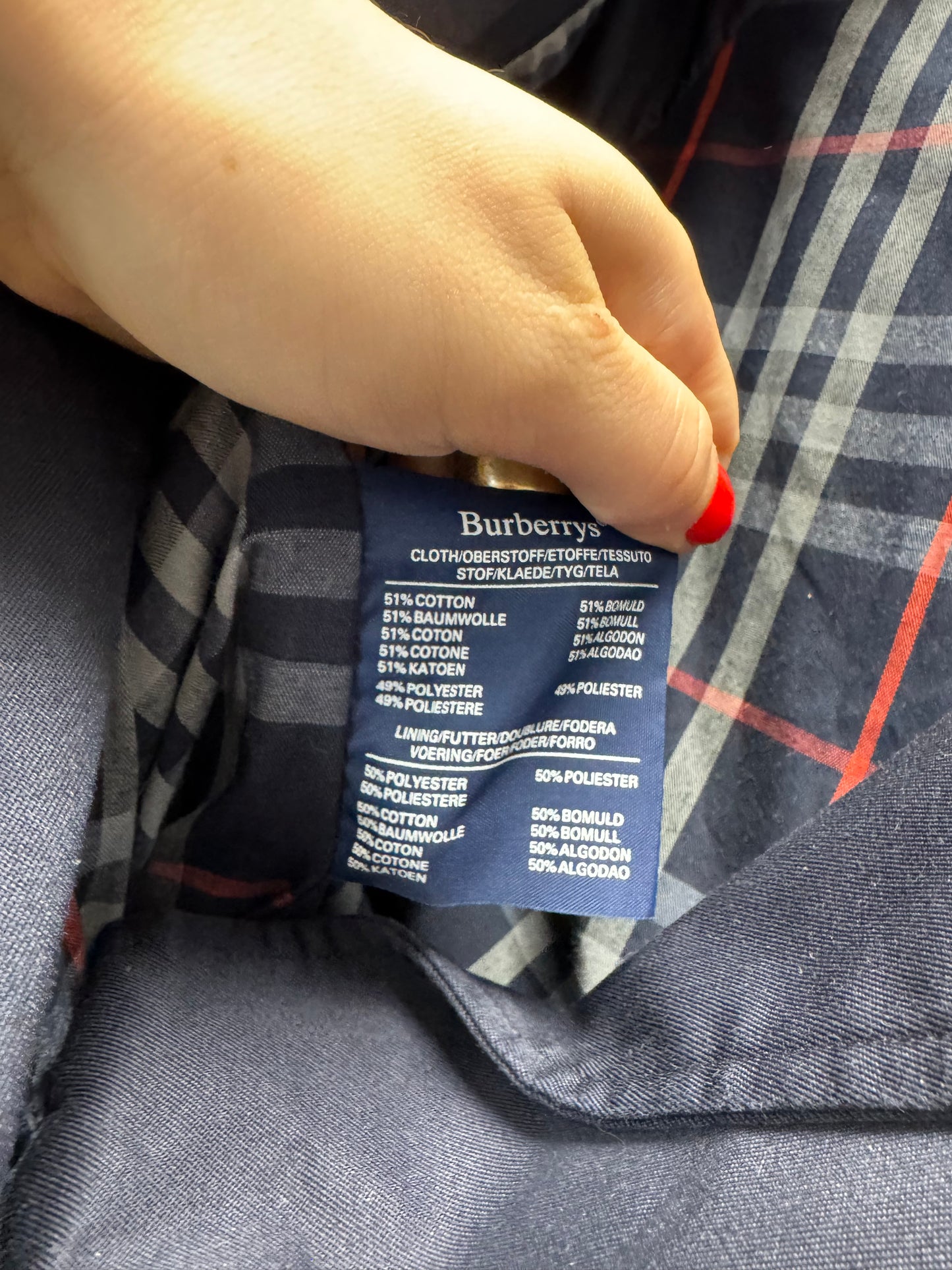 Trench-coat Burberry's