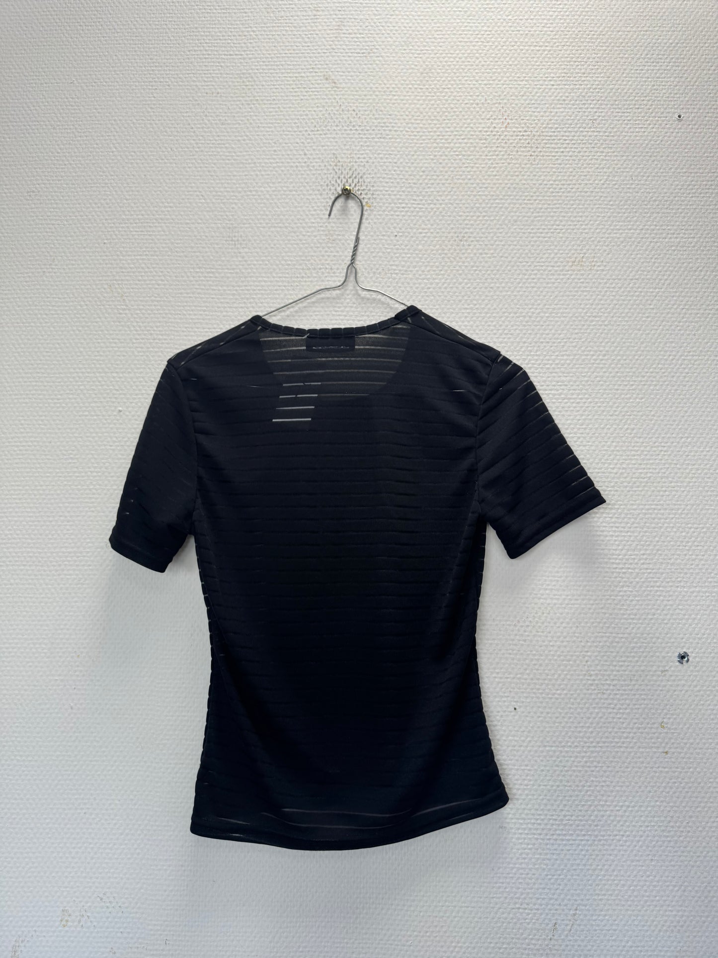 T-shirt noir Y2K