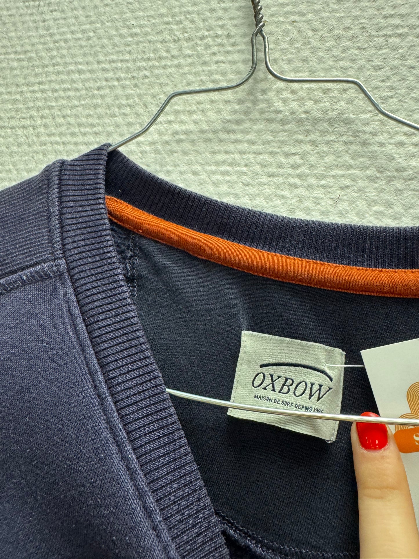 Sweat bleu marine Oxbox