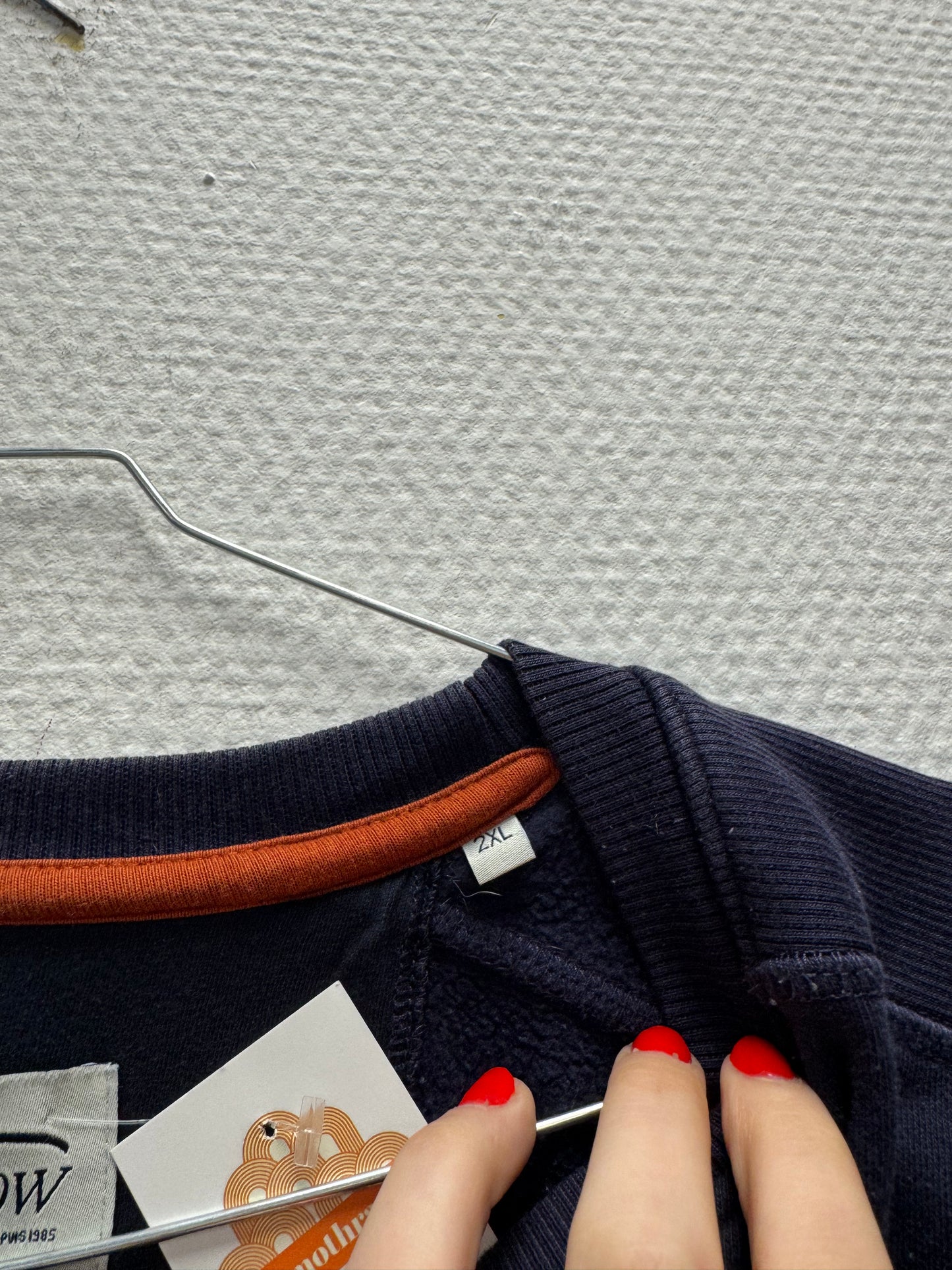 Sweat bleu marine Oxbox