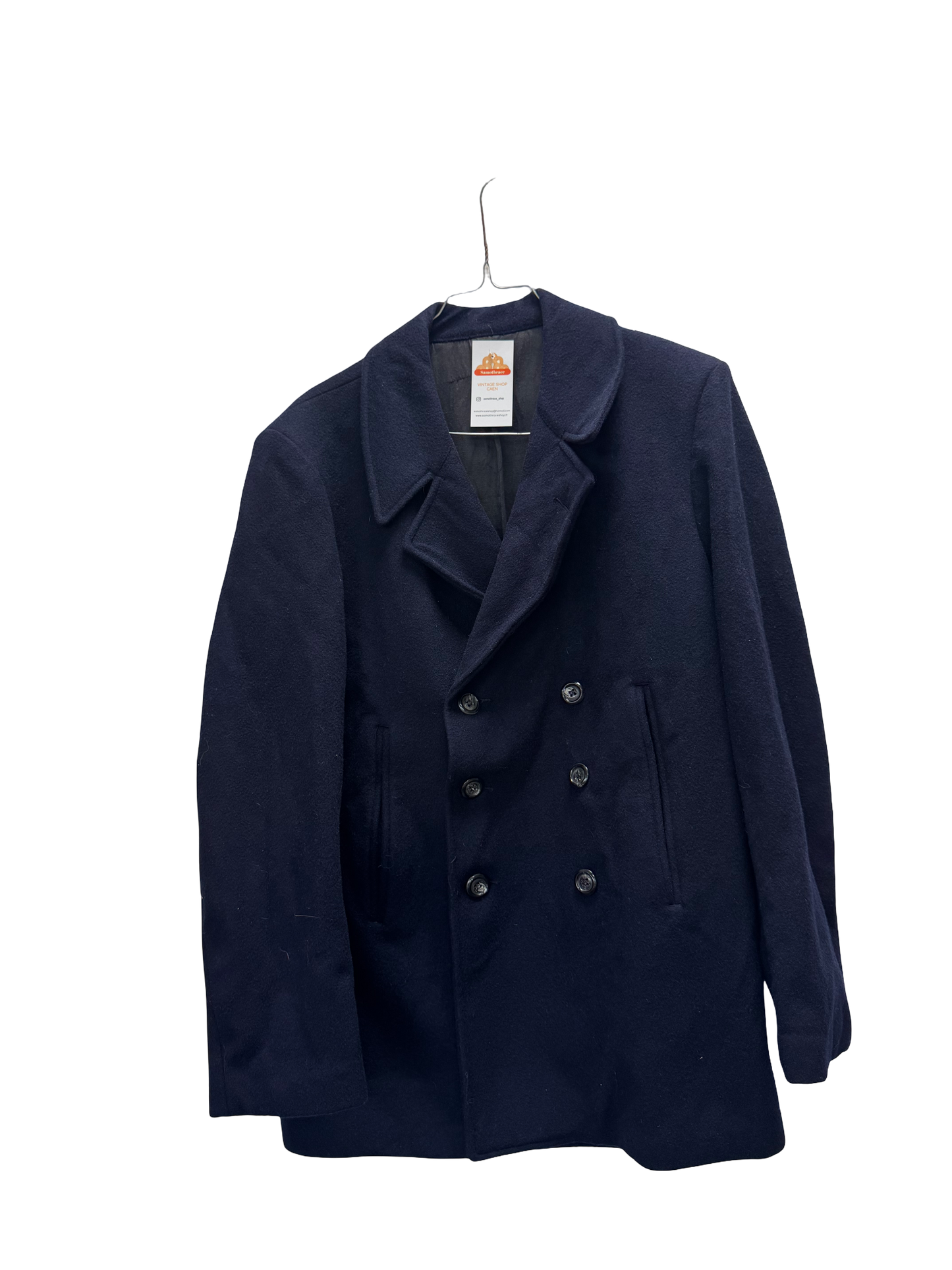 Veste courte bleu marine