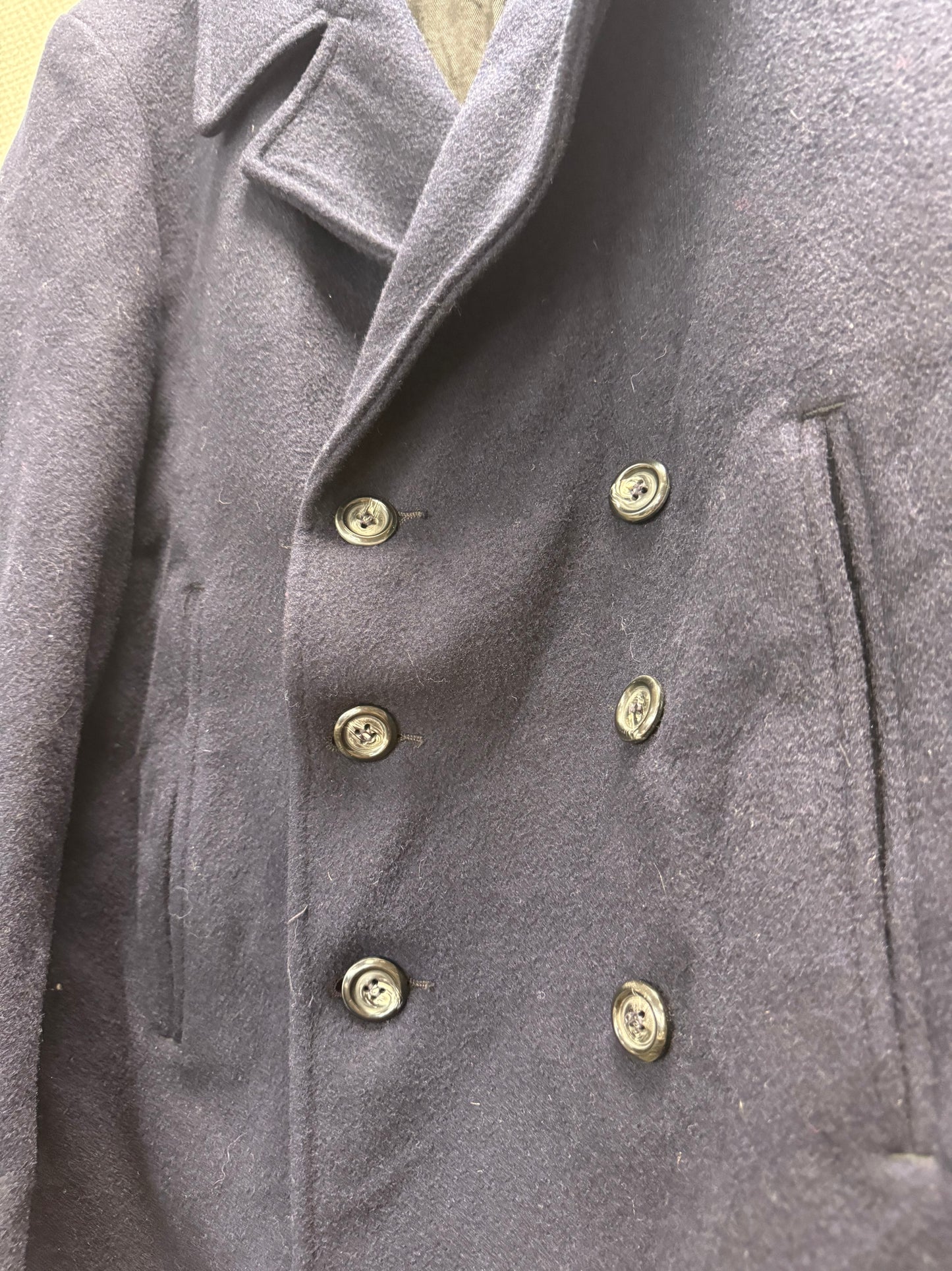 Veste courte bleu marine