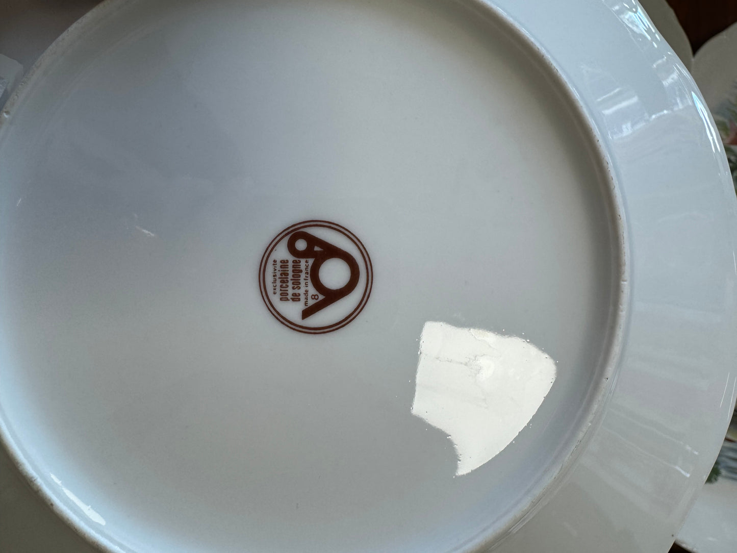 Service à poisson en porcelaine