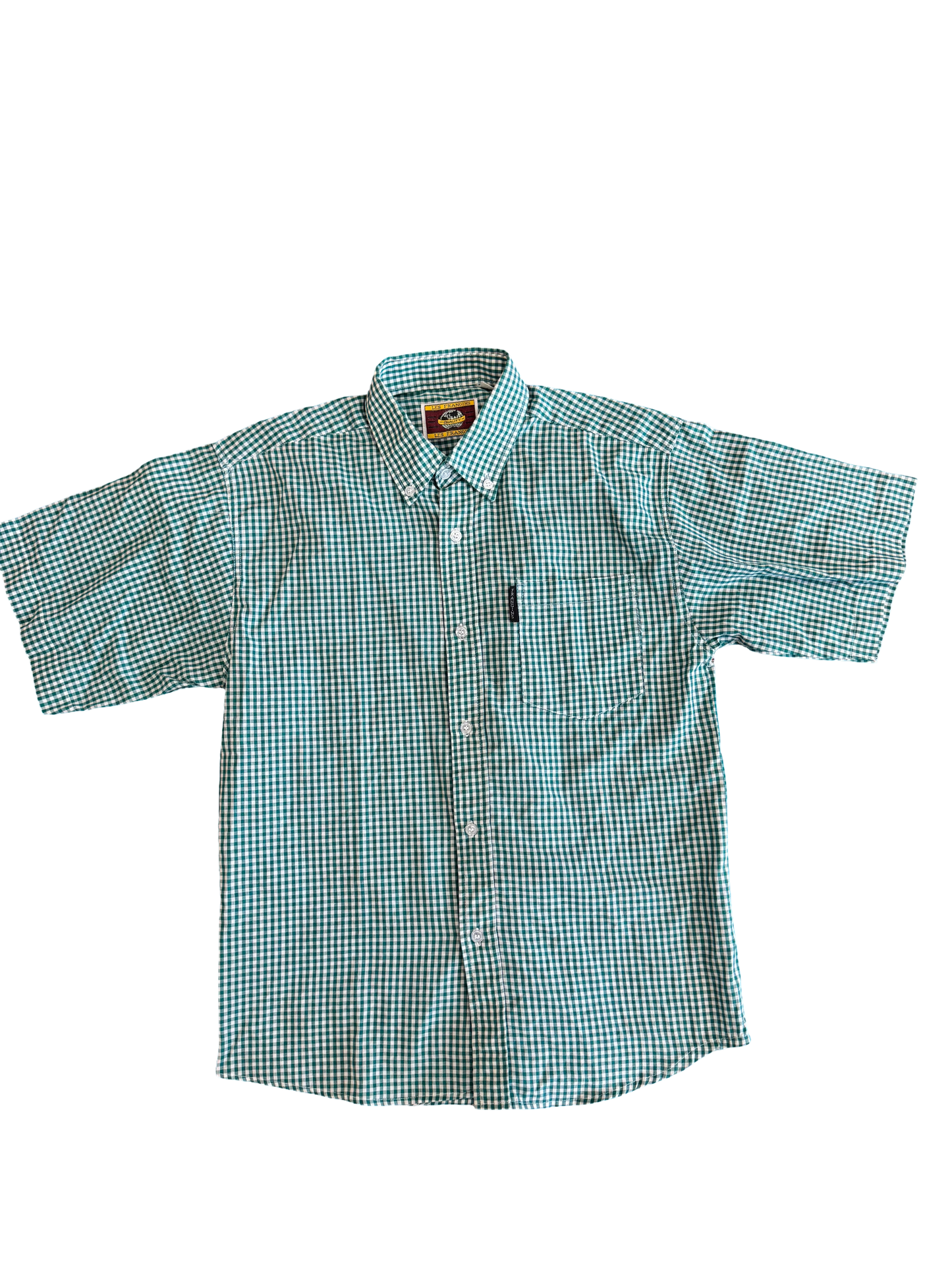 Chemise vichy verte