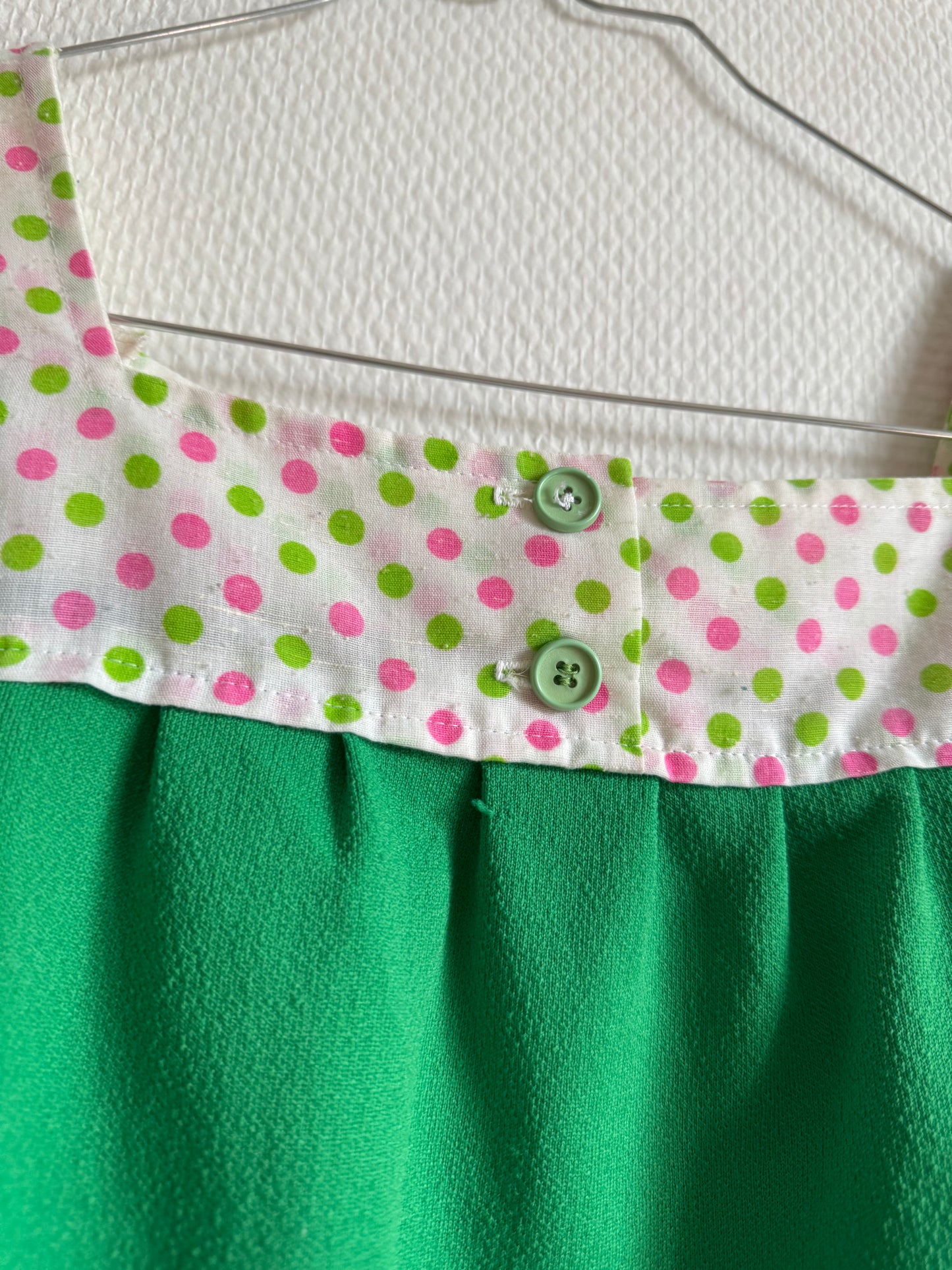 Robe verte 70s