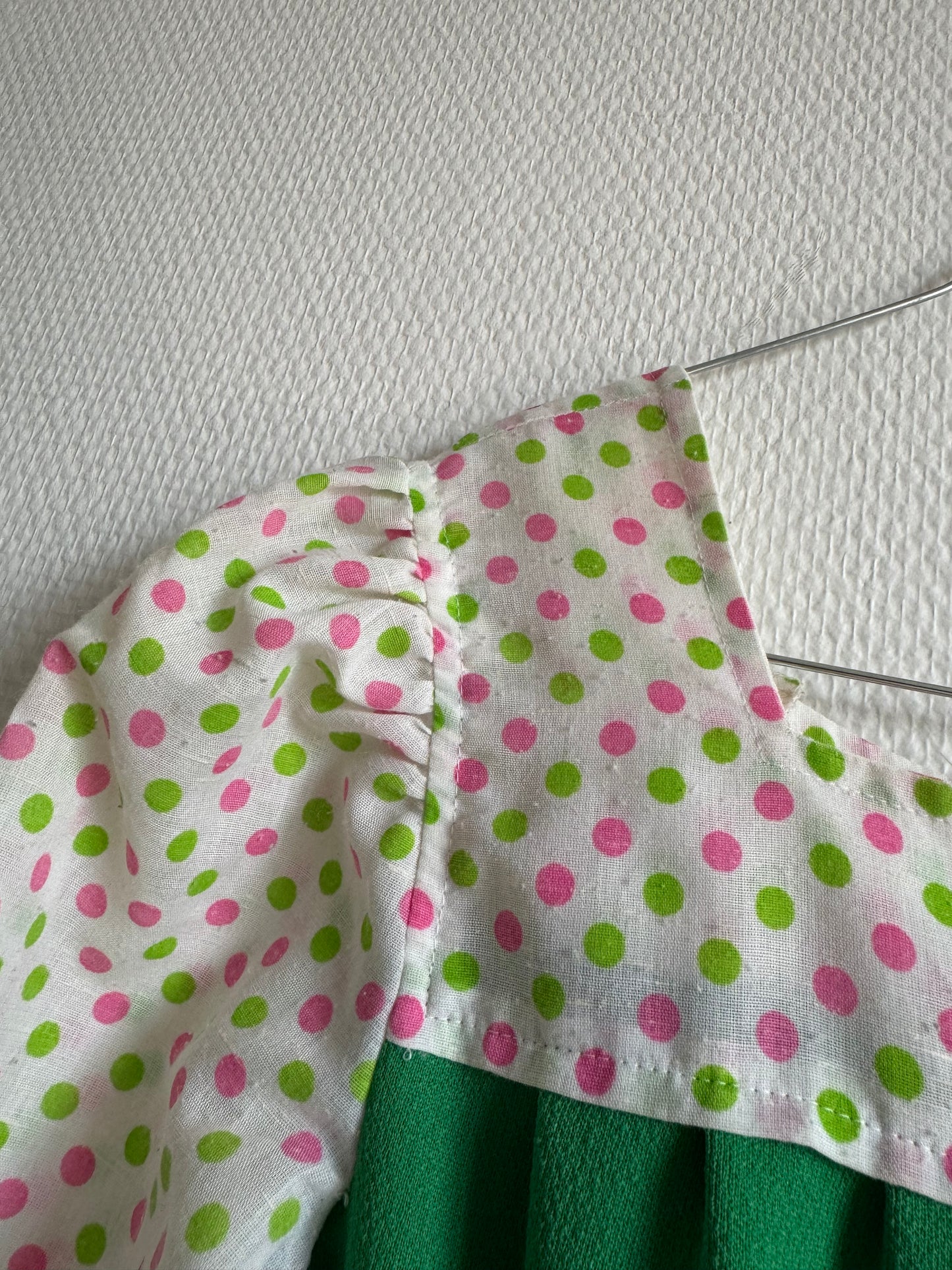 Robe verte 70s