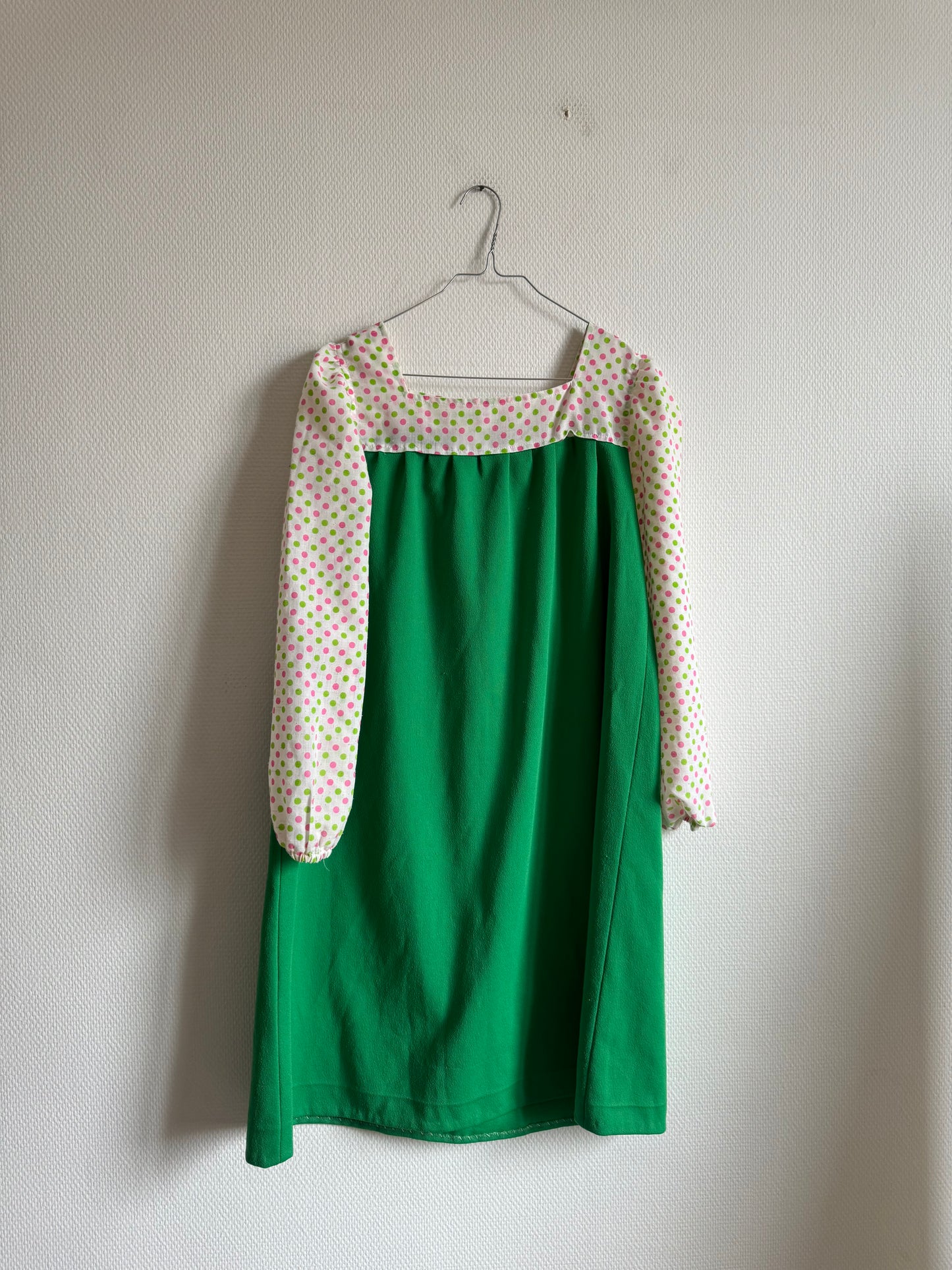 Robe verte 70s