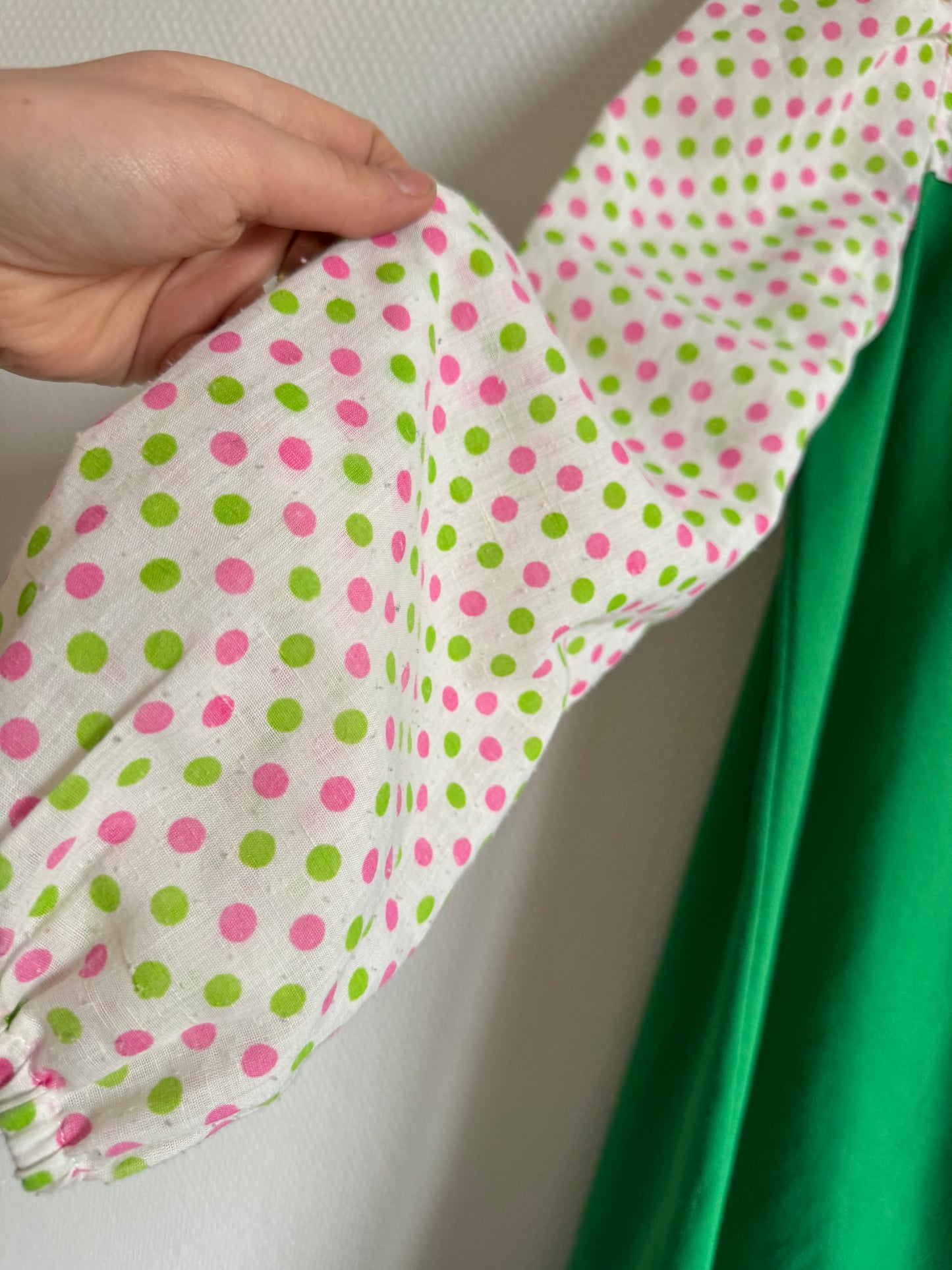 Robe verte 70s
