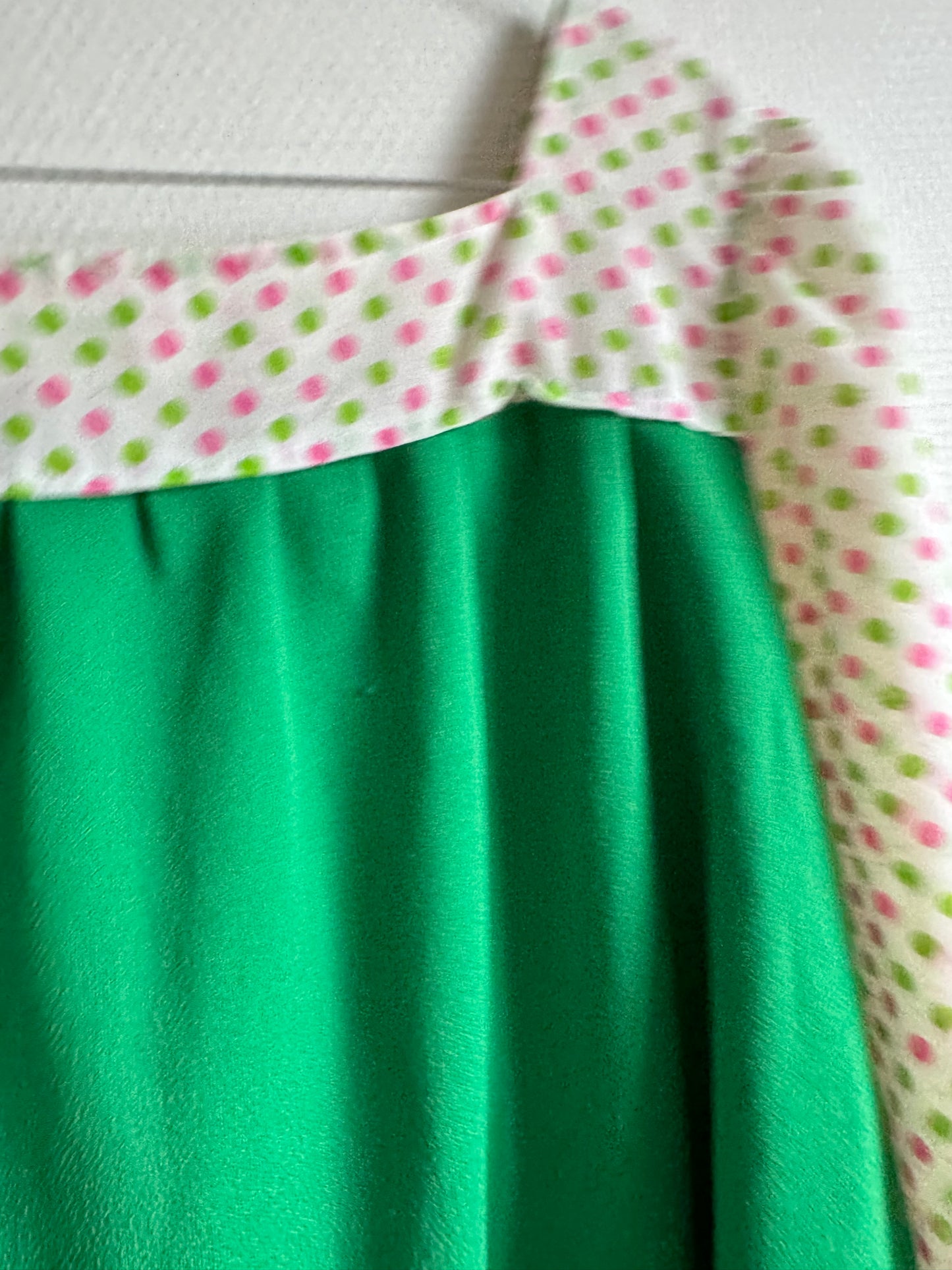 Robe verte 70s